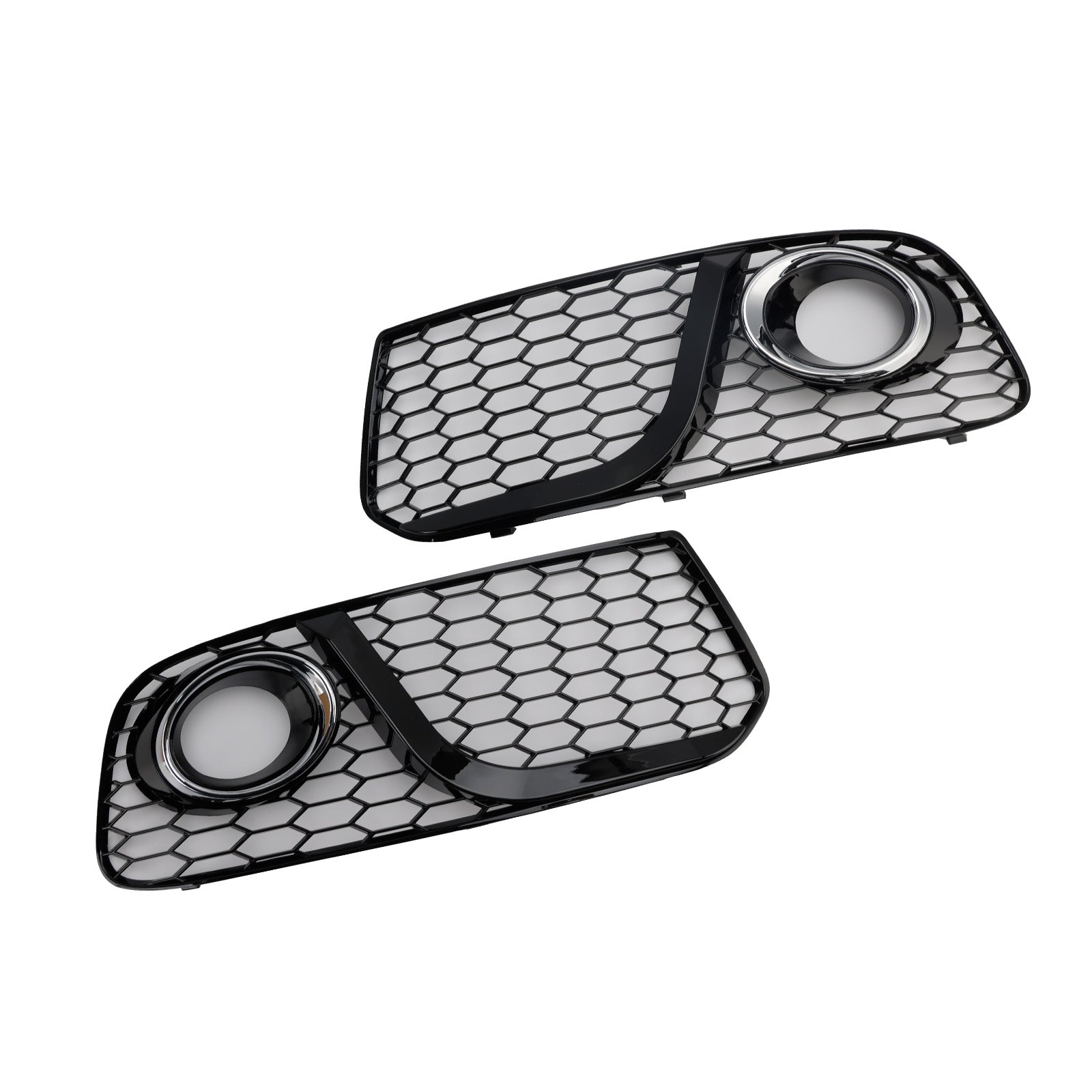 Voorbumpergrille met mistlampen voor Audi Q5 (2013-2017) - Onderdeelnummer : 8R0807681M