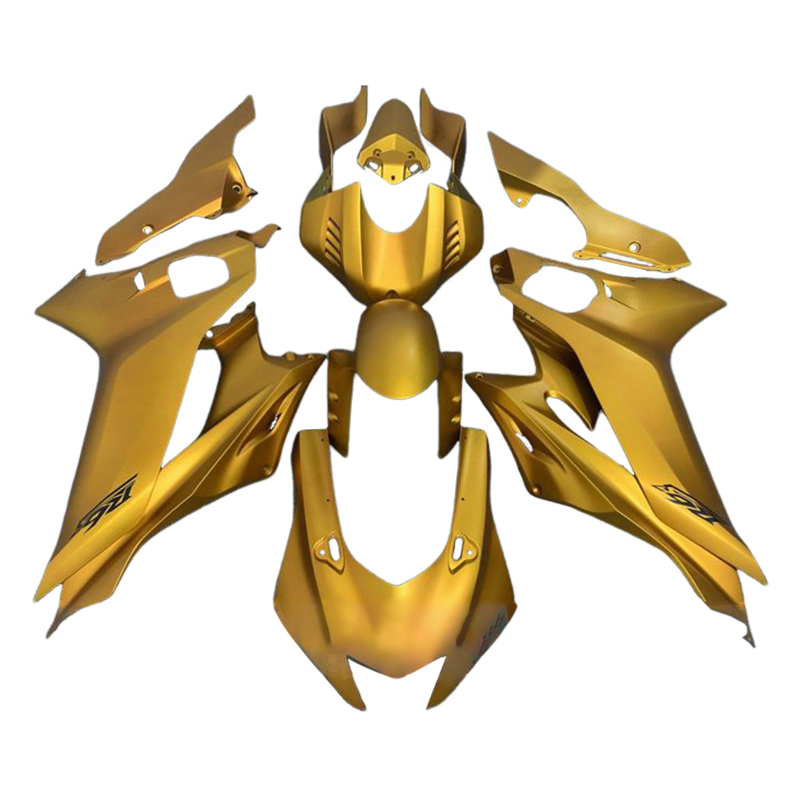 Injectiekuipset Yamaha YZF-R6 2017-2023 ABS kunststof carrosserie