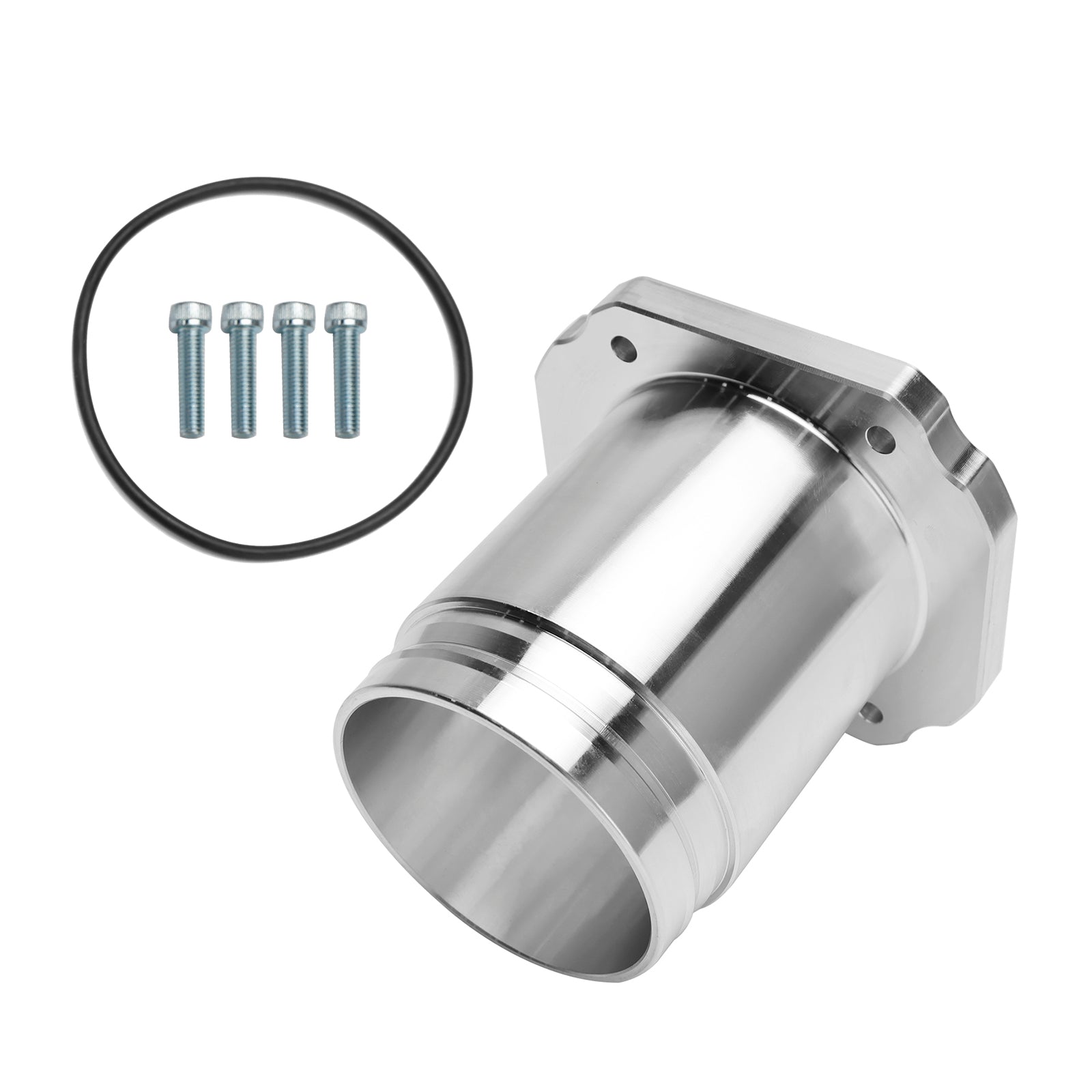 2011-2016 6.6L LML Duramax Billet Rejilla de aluminio Calentador Válvula de acelerador Eliminar