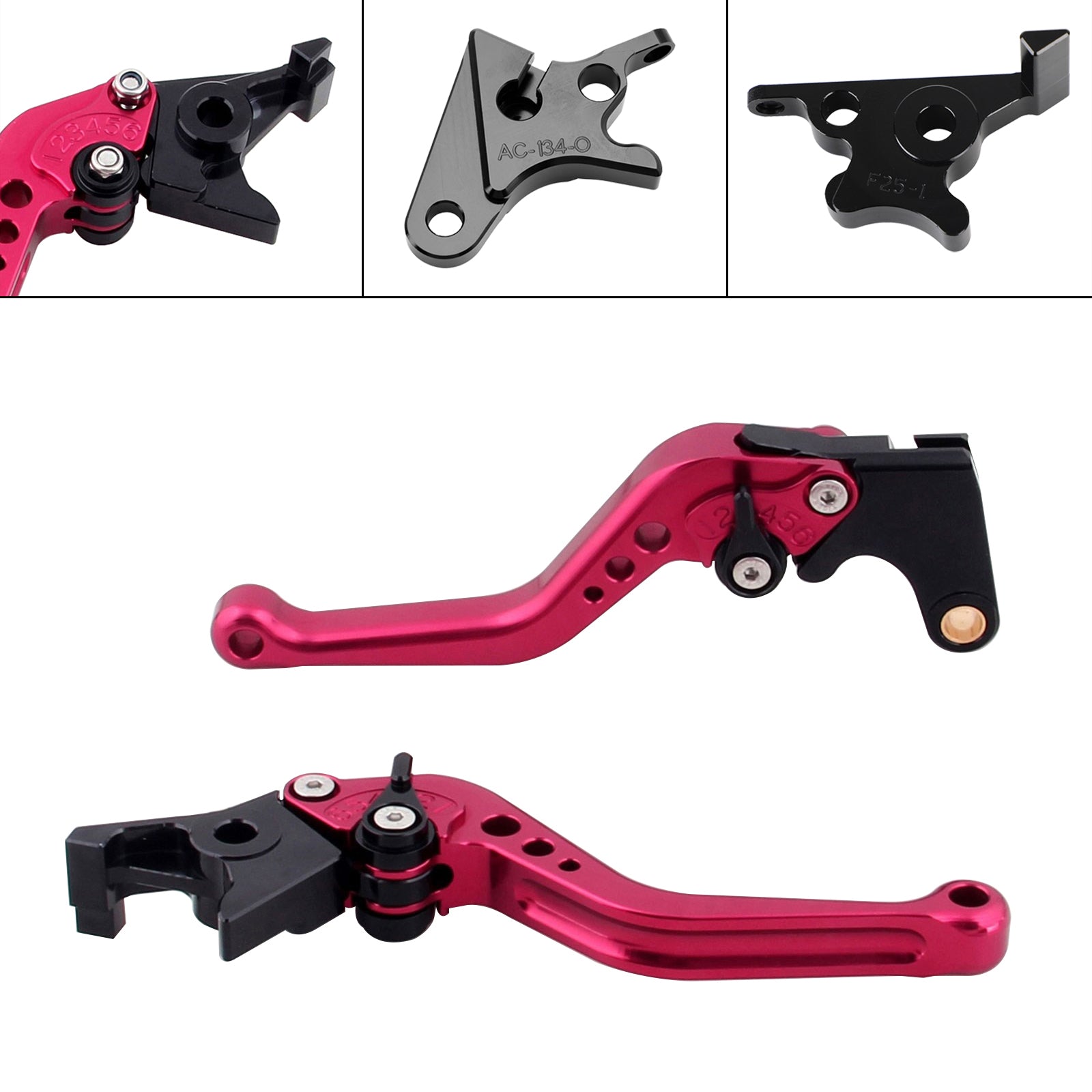 Krótka dźwignia hamulca i sprzęgła dla Honda CB350 CB350 2021-2023