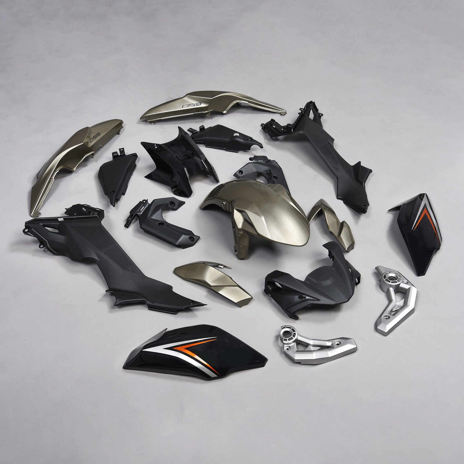 Kit di carenatura in plastica ABS per Kawasaki Z650 2017-2019