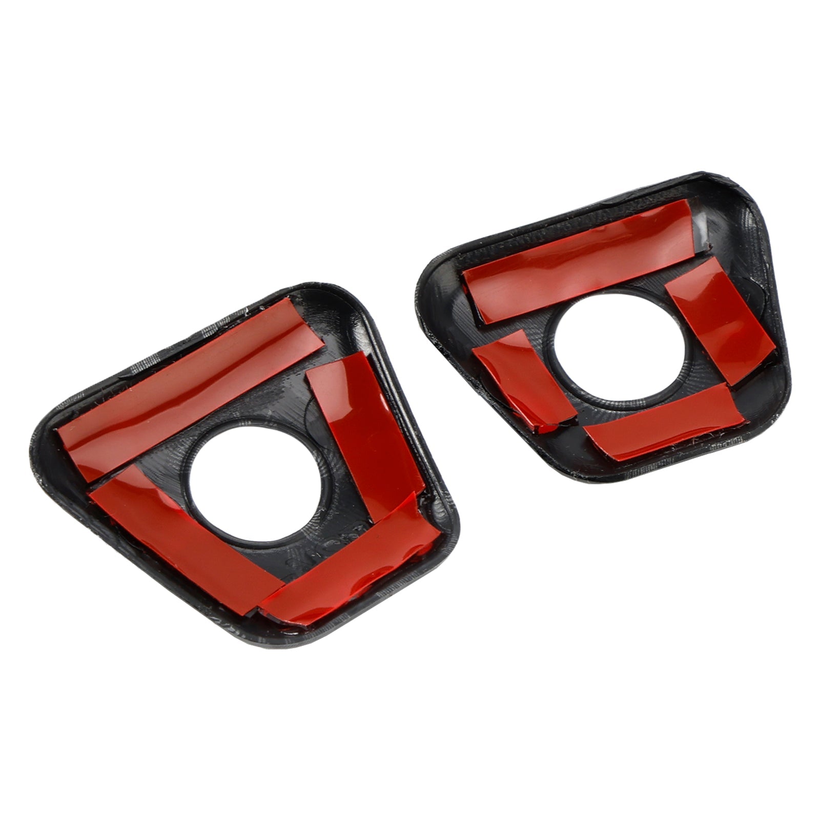 Garniture de cadre de verrouillage de porte intérieure en fibre de carbone pour BMW Série 5 G30 2018-2022