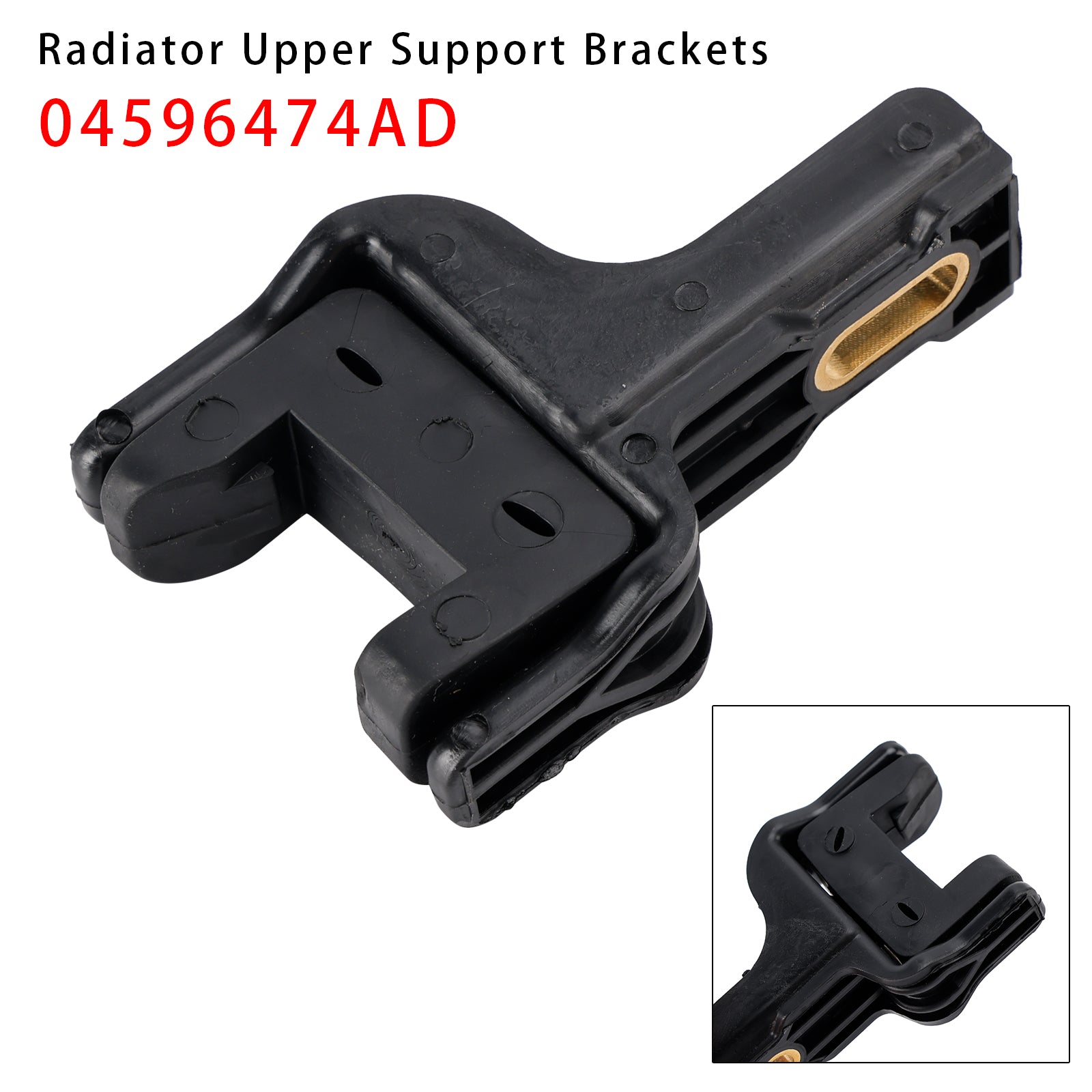 Soportes de radiador superiores para Dodge Challenger Chrysler 04596474AD