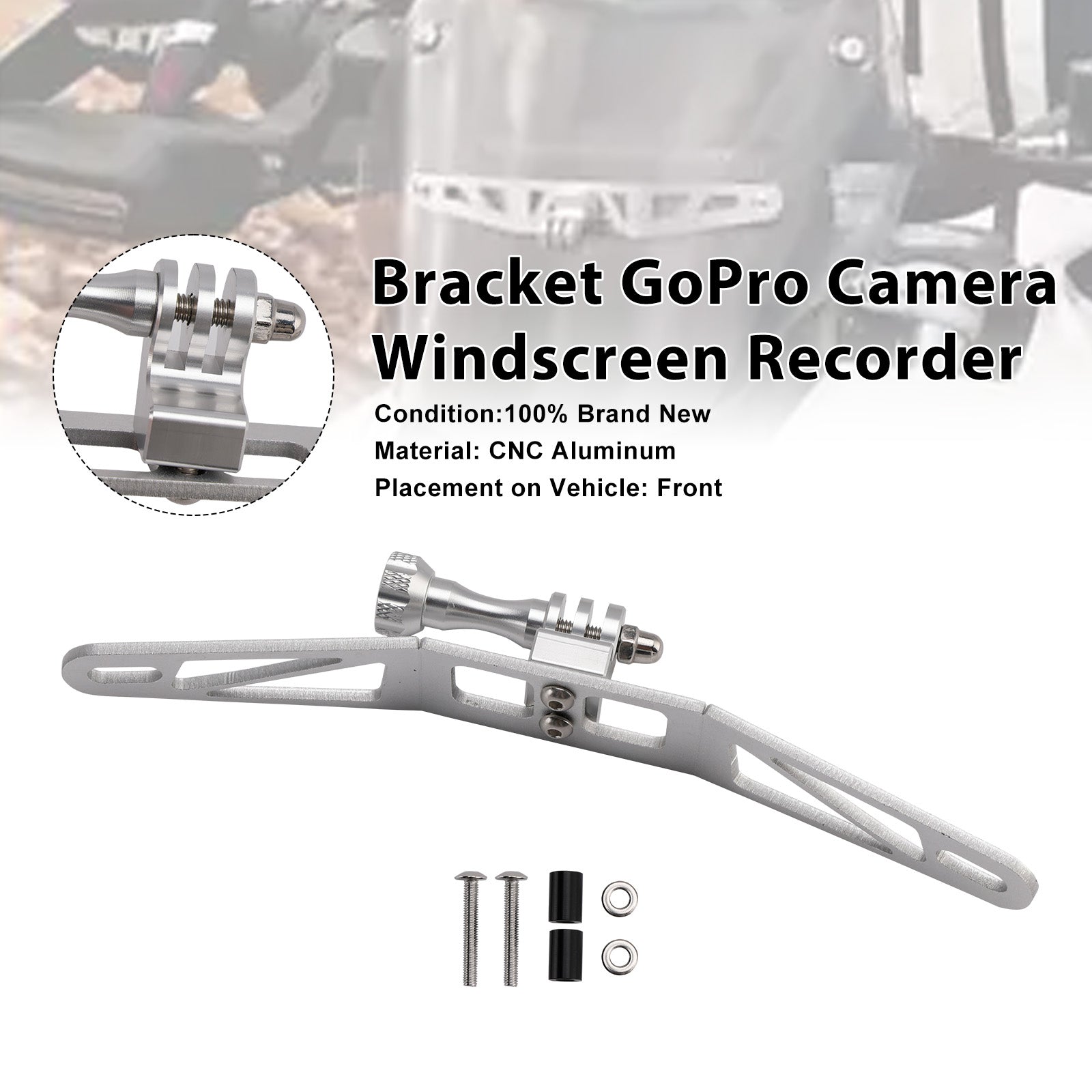 GoPro Camerahouder voor BMW R1300GS S1000XR F900XR F850GS Voorruit