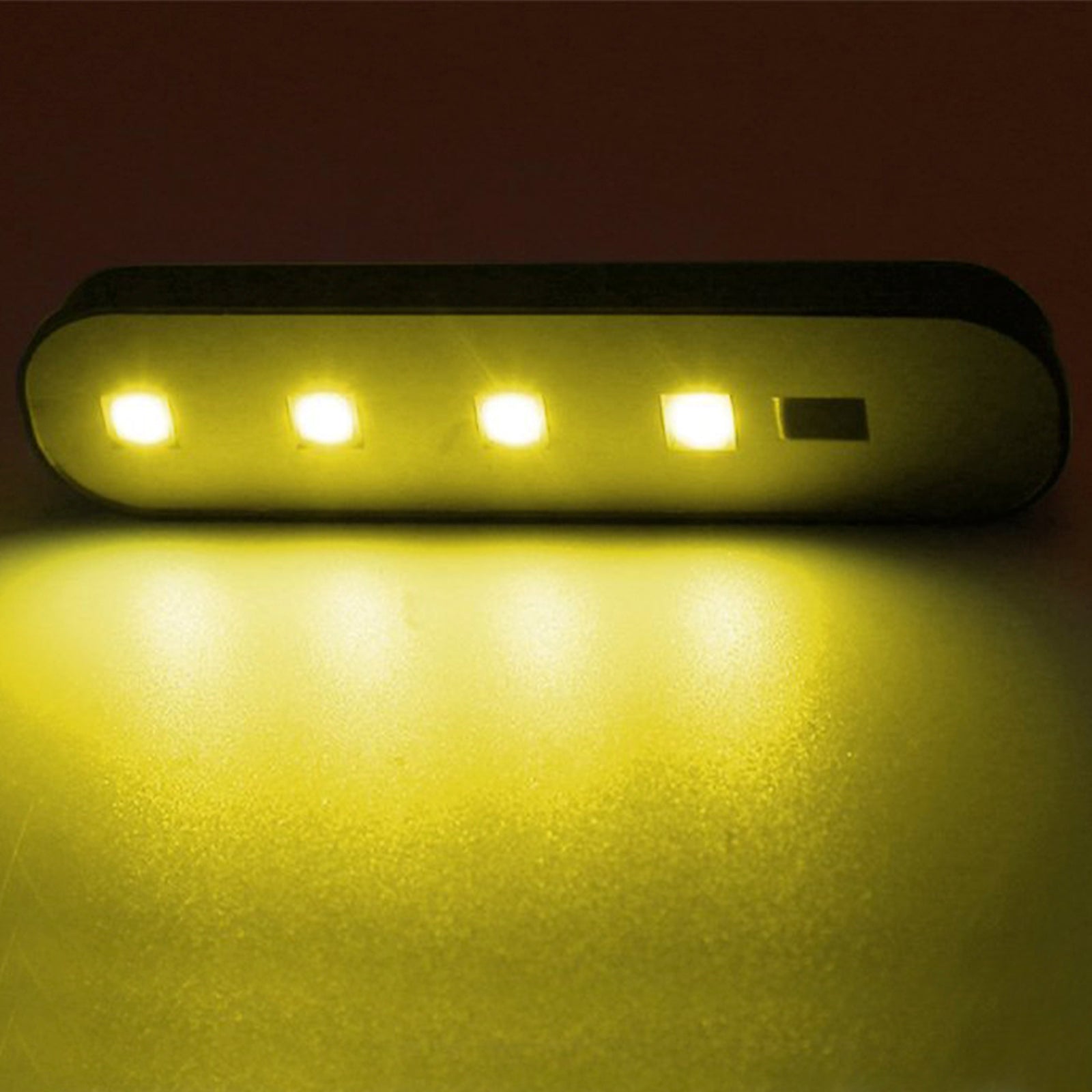 Lot de 4 feux de sécurité pour portière de voiture, clignotants, à détection automatique