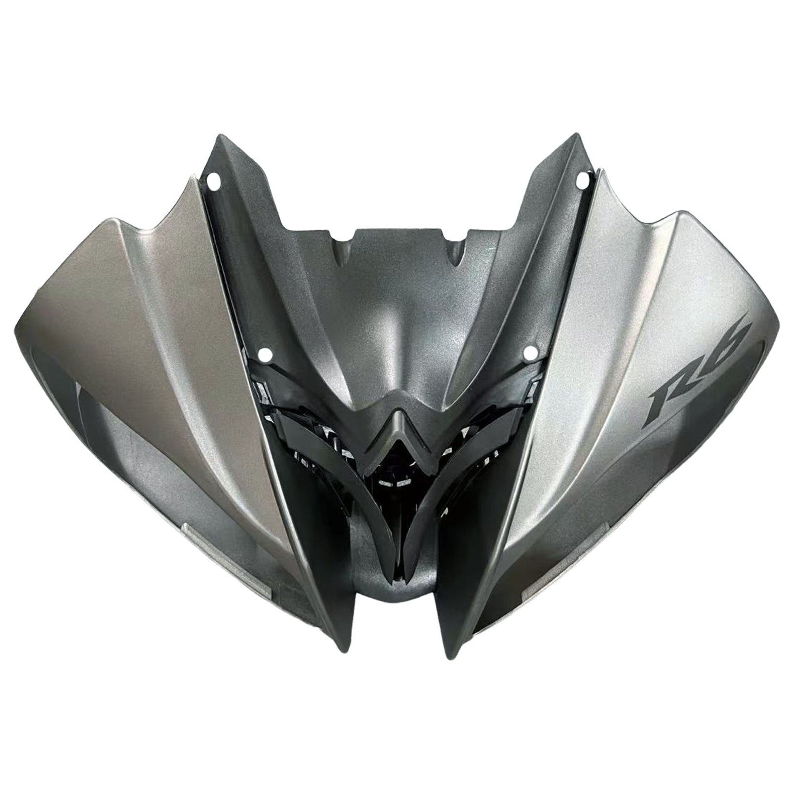 Kit corpo in plastica per iniezione carenatura adatto per YAMAHA YZF-R6 2008-2016 Grigio Nero