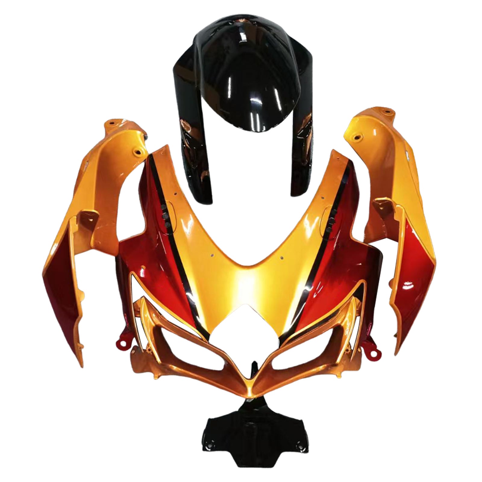 Kit de carénage par injection, carrosserie en plastique ABS pour Suzuki GSXR 600/750 2008-2010 K8