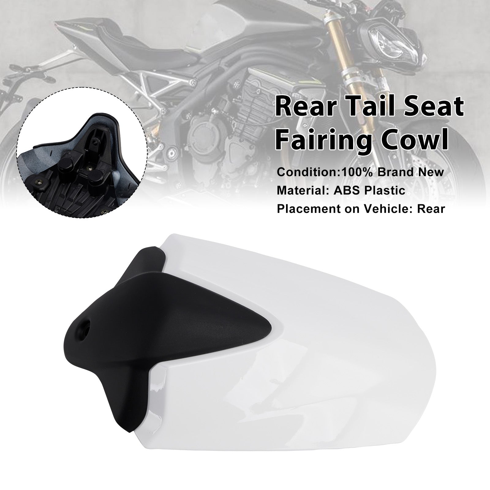 Carénage arrière de selle pour Speed Triple 1200 RS (2021-2024)