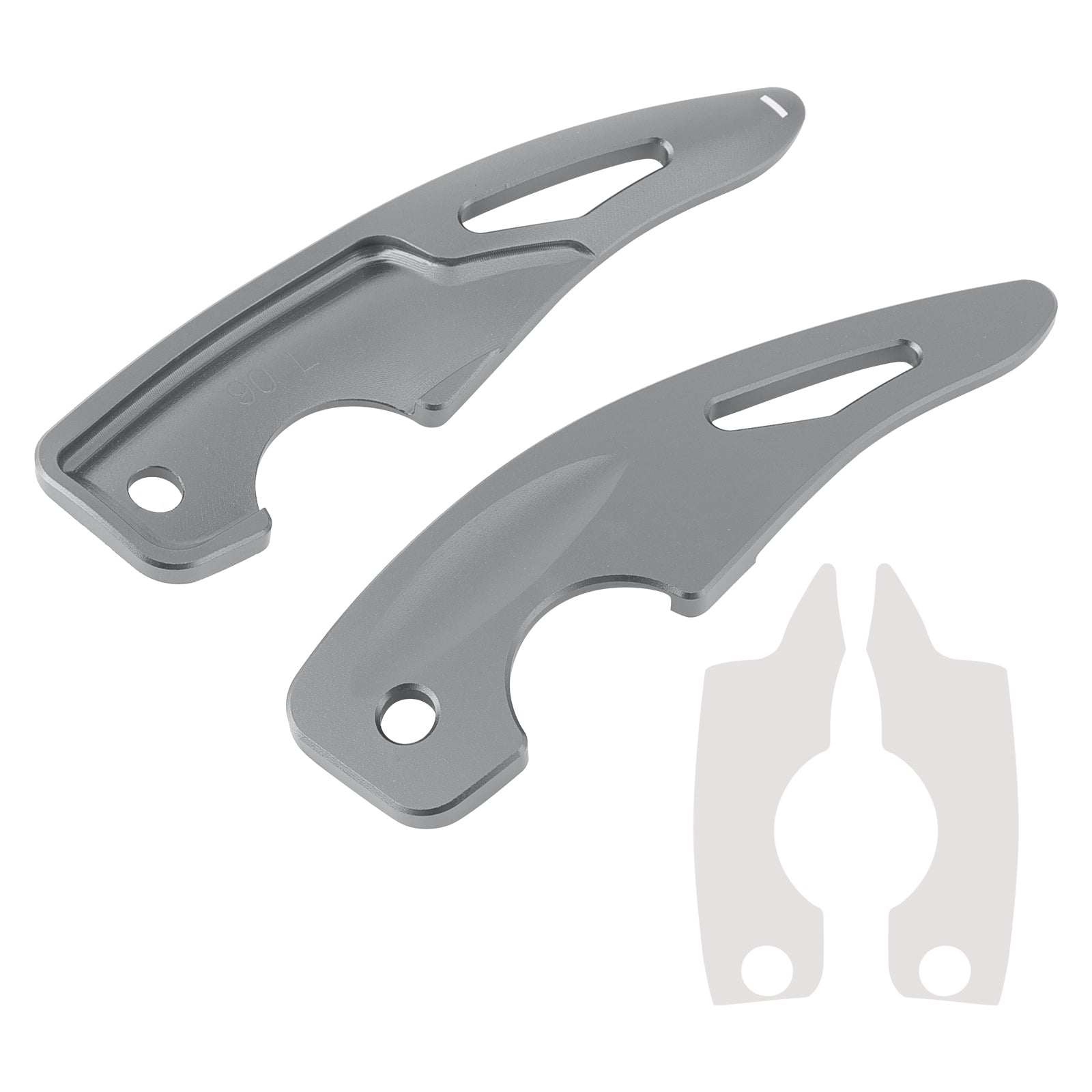 Subaru Toyota 2017-2025: n nopeudenmuutoslavojen laajennus ohjauspyörä, alumiini,