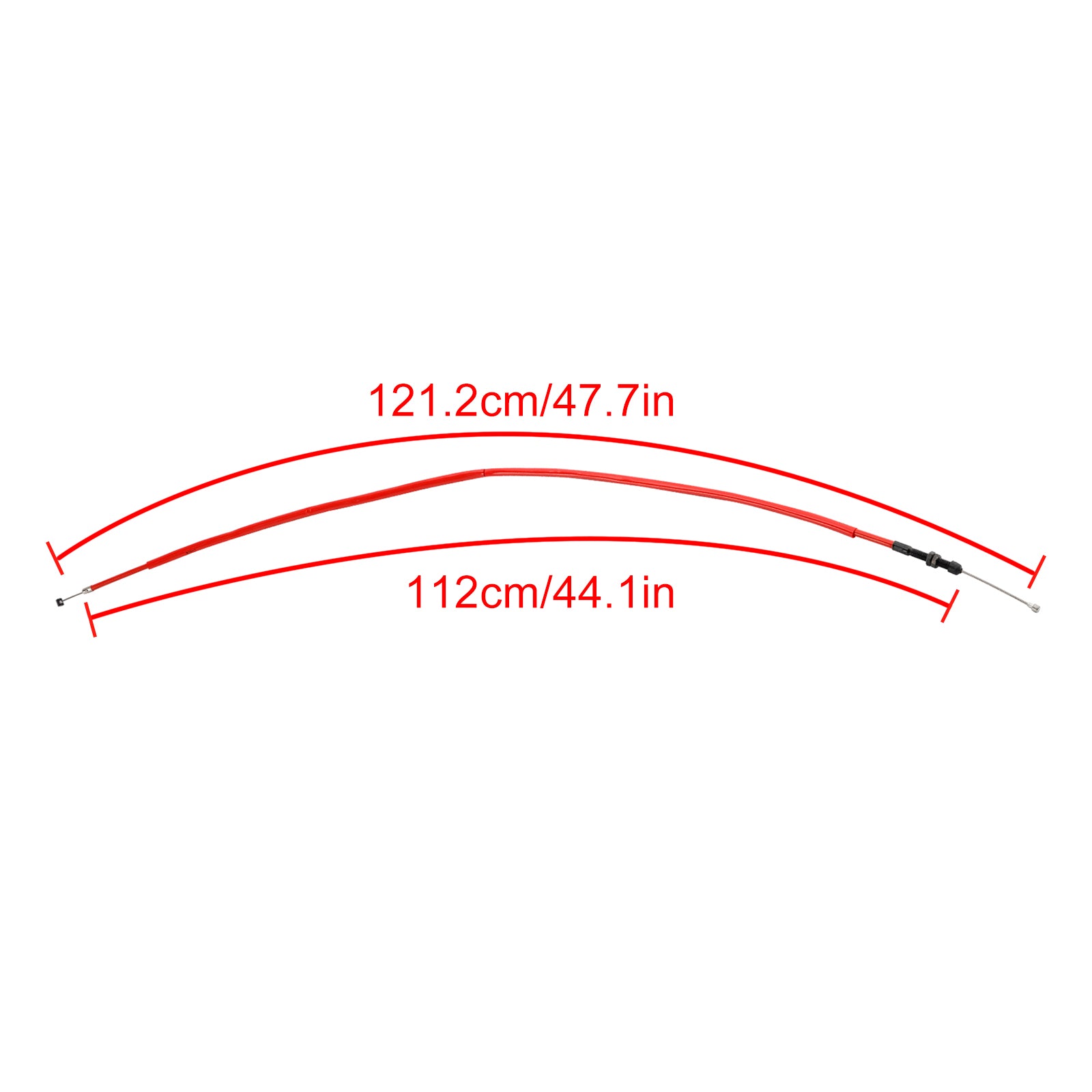 Rdeči rezervni kabel za Yamaha R6 2017-2024 Motociklistični motocikel