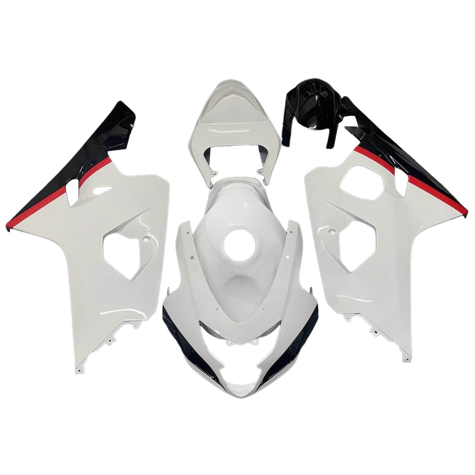 Kit de deficiencia inyectado en plástico AB para Suzuki GSXR 600/750 2004-2005 K4
