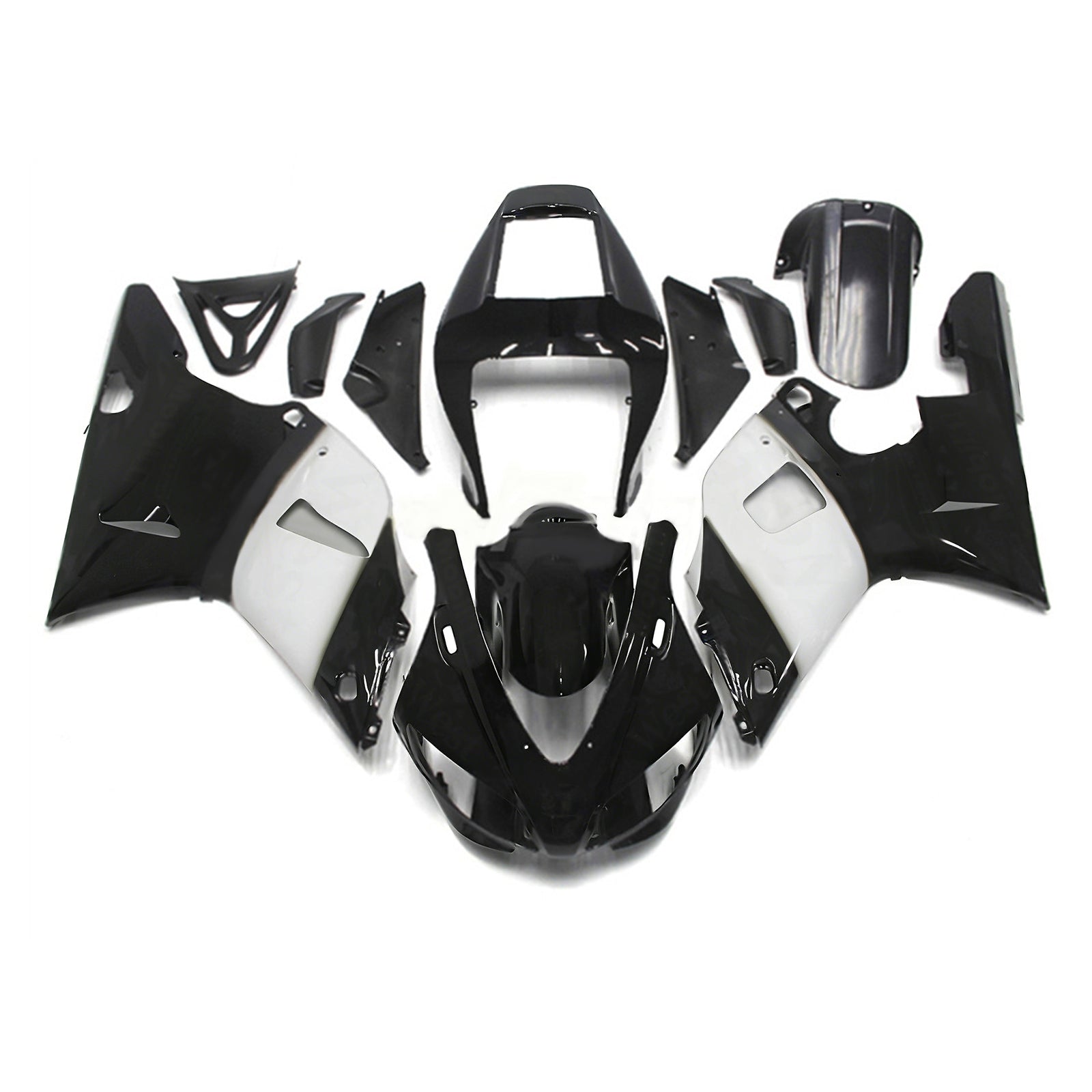 Kit de carénage en plastique ABS injecté compatible avec Yamaha YZF 1000 R1 2000-2001