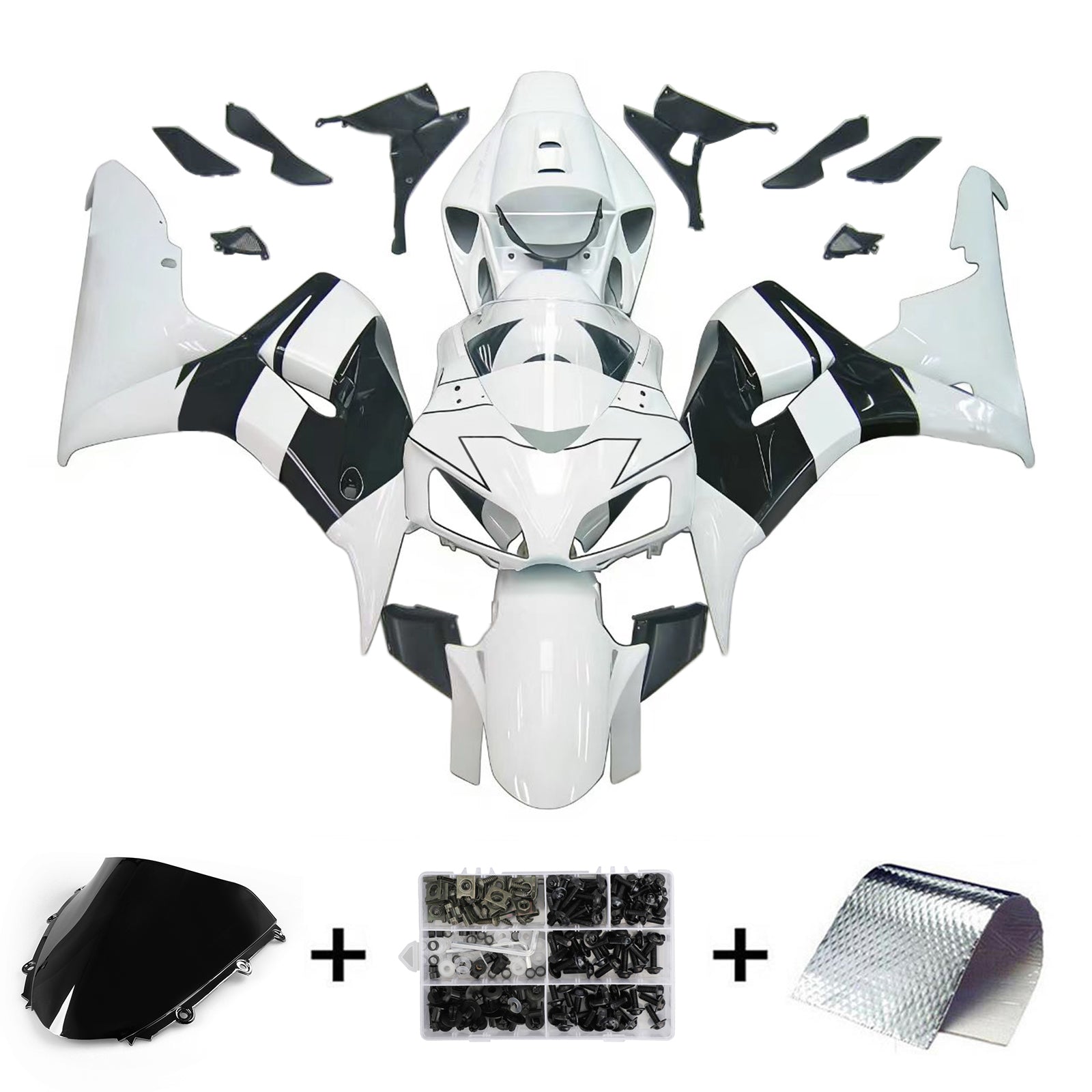 Kit de carénage injecté en plastique ABS pour Honda CBR1000RR 2006-2007