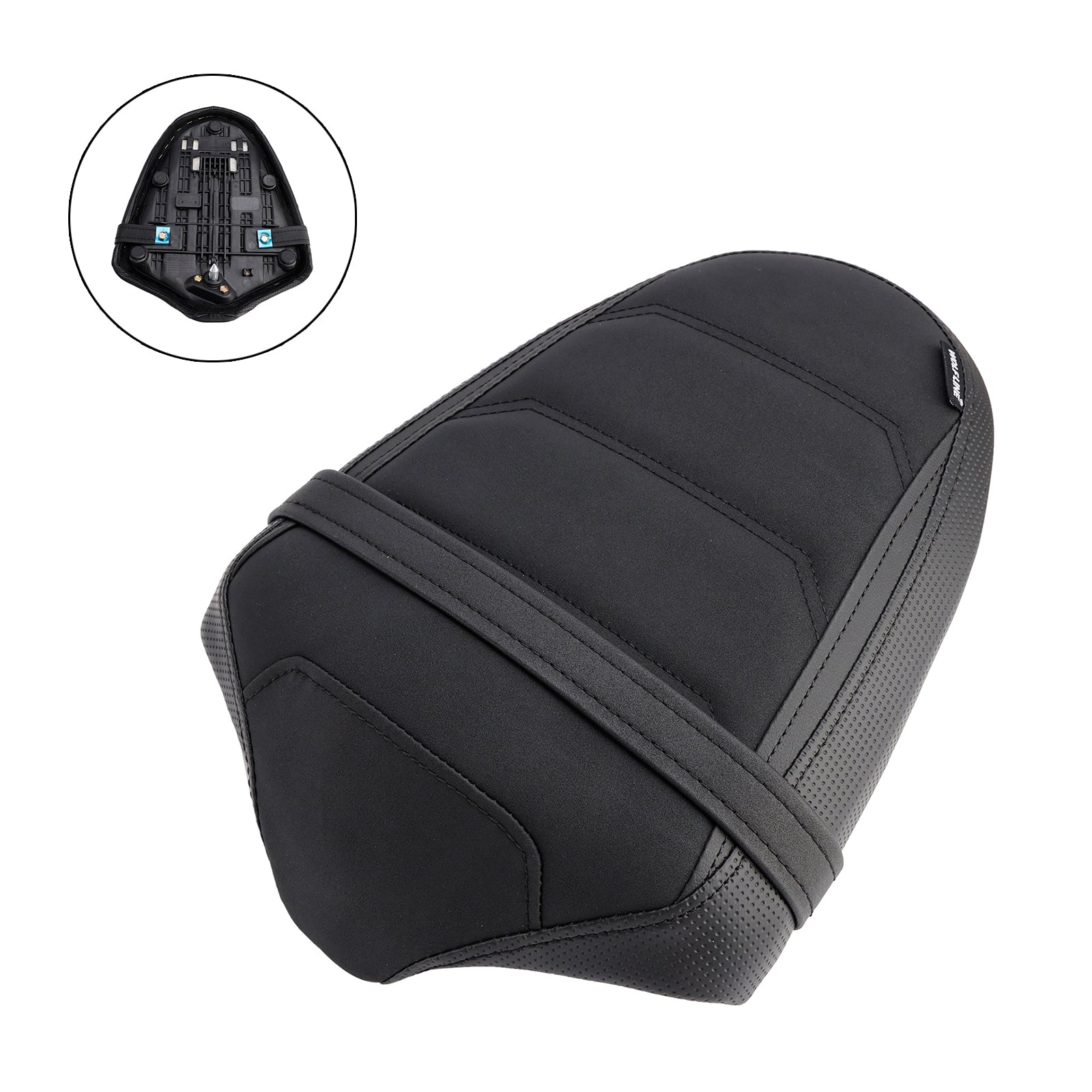 Płaskie białe tylne siodło pasażerskie do triumph Daytona 660 2024-2025