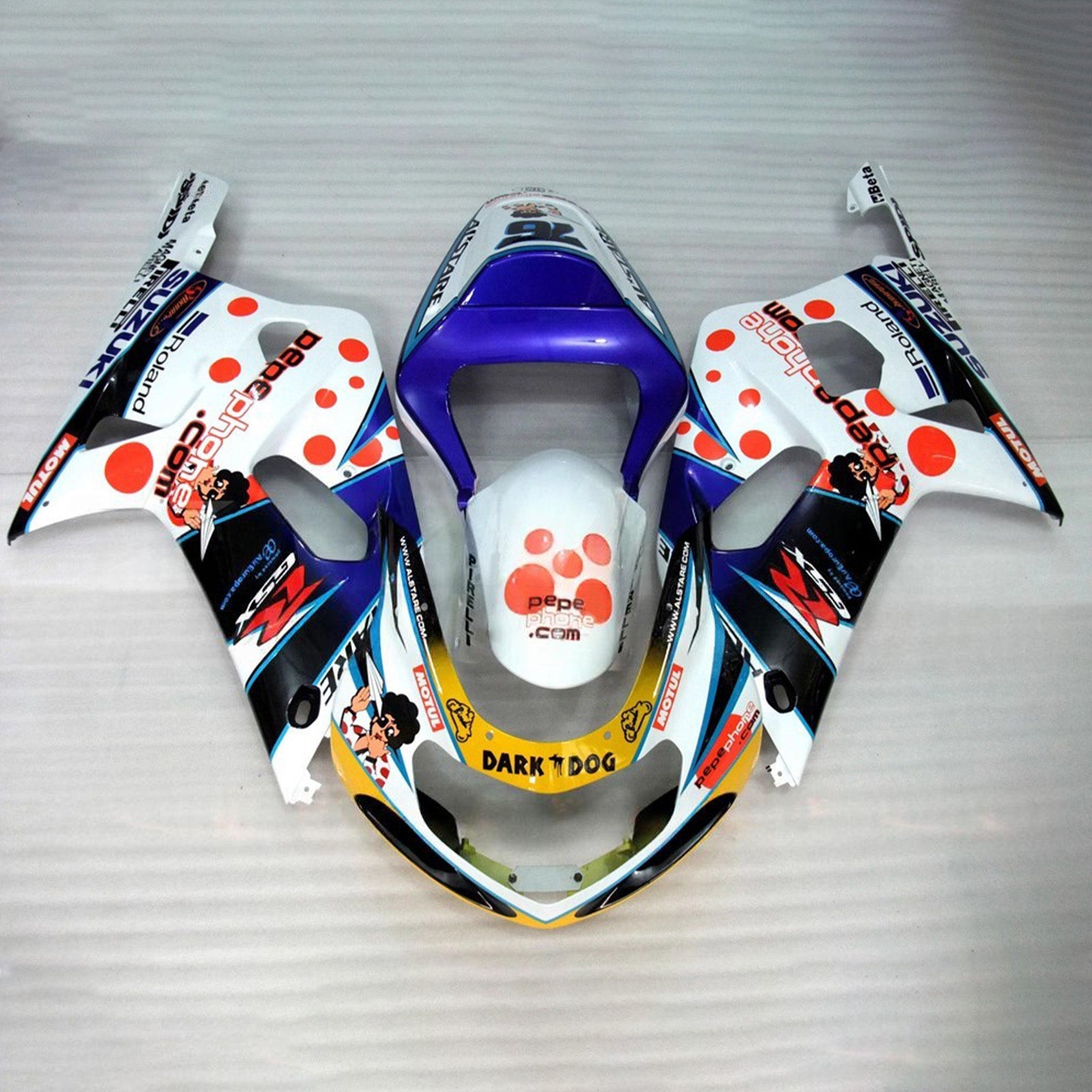 Kit de carenado de inyección para Suzuki GSXR600 2001-2003 GSXR750 2000-2003 K1