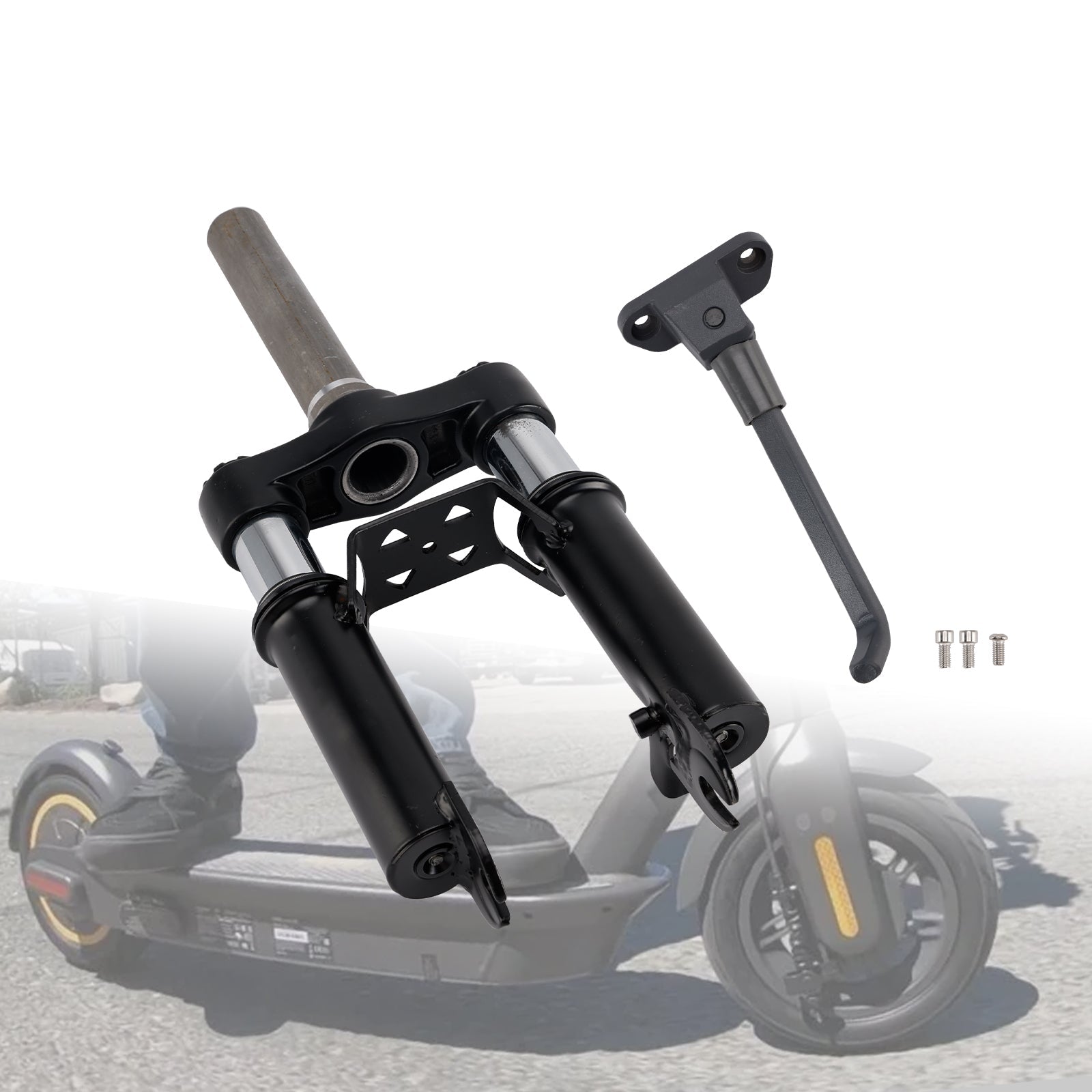 Ammortizzatore a forcella con supporto per piede per scooter Ninebot Max G30