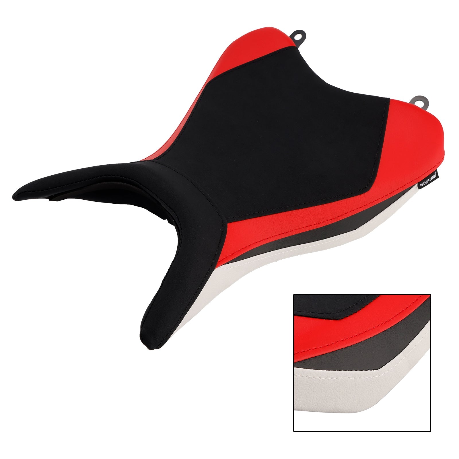 Raider MT-03 (2025+) Voorstoelkussen voor de bestuurder in rood PU