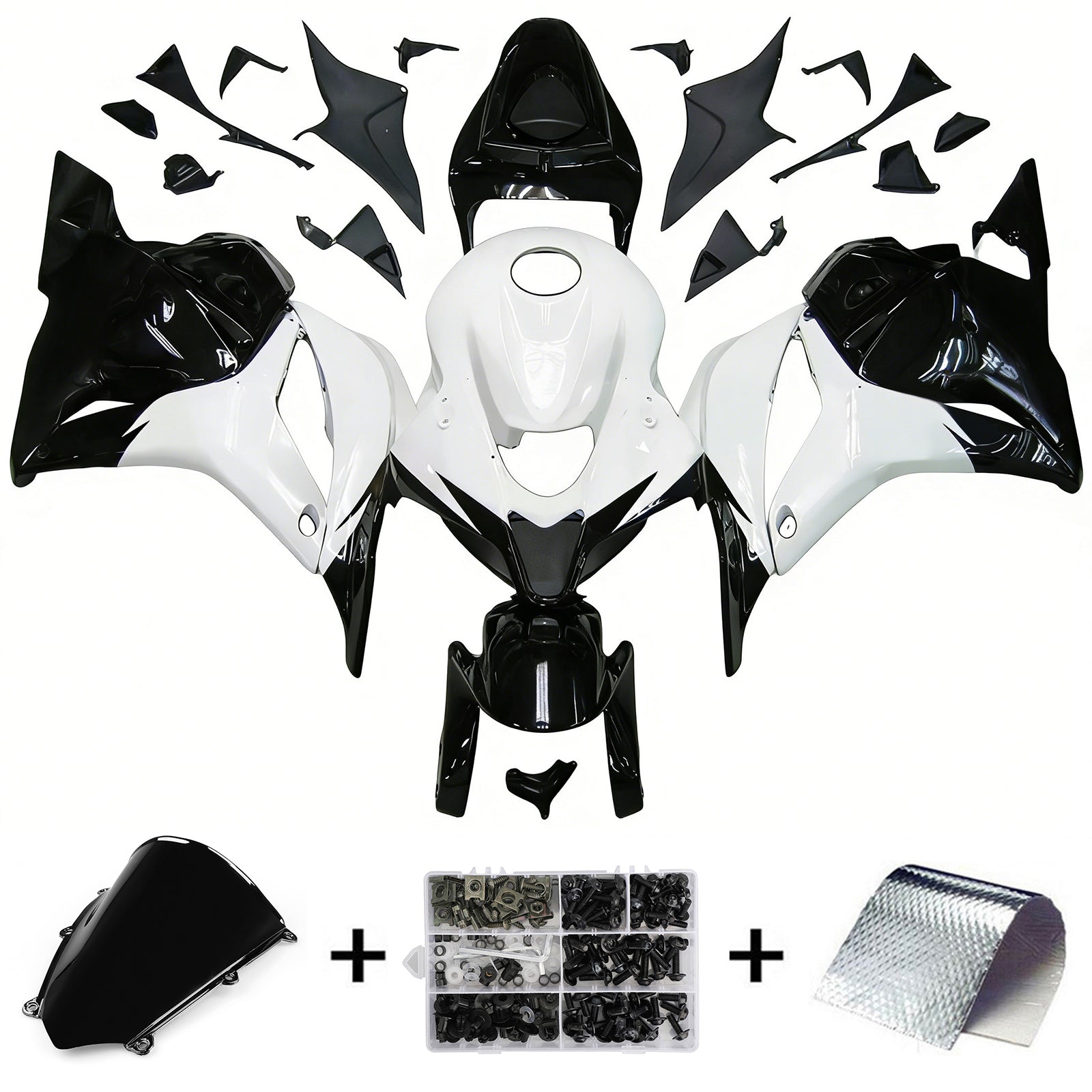 Kit de carénage à injection en plastique ABS pour Honda CBR600RR 2009-2012 F5