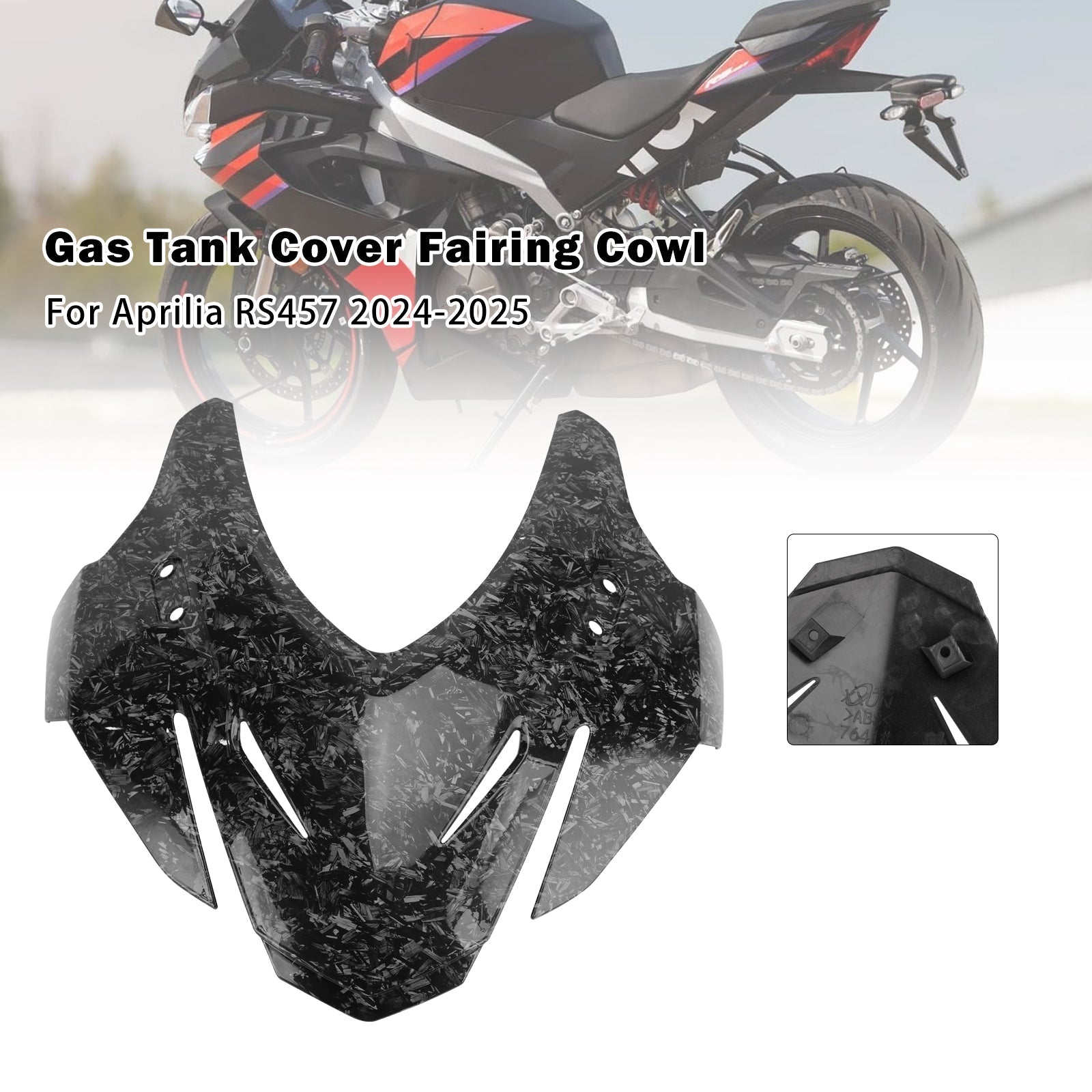 Couvercle de carénage de phare et de pare-brise pour Aprilia RS457 RS 457 2024-2025