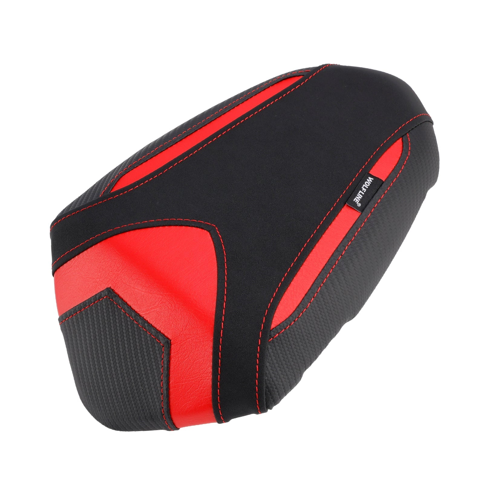 Mat de poliuretano-black colegio de asiento del pasajero trasero para triunfo triple 765 765S 765R 2019-2024