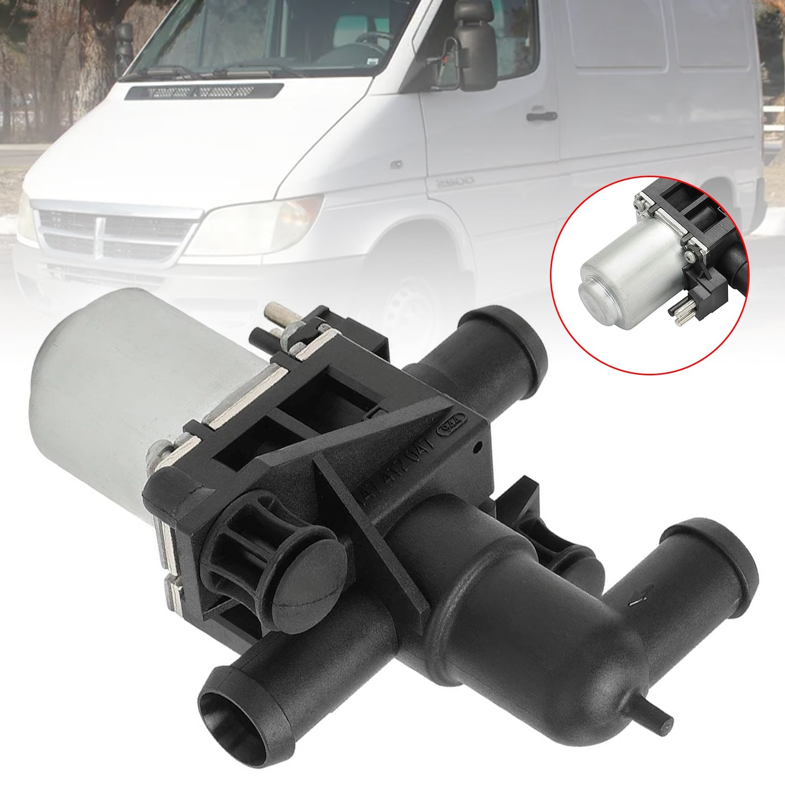 Válvula de control de refrigerante del calentador 0018300684 para Dodge Sprinter 2500/3500 2003-2006