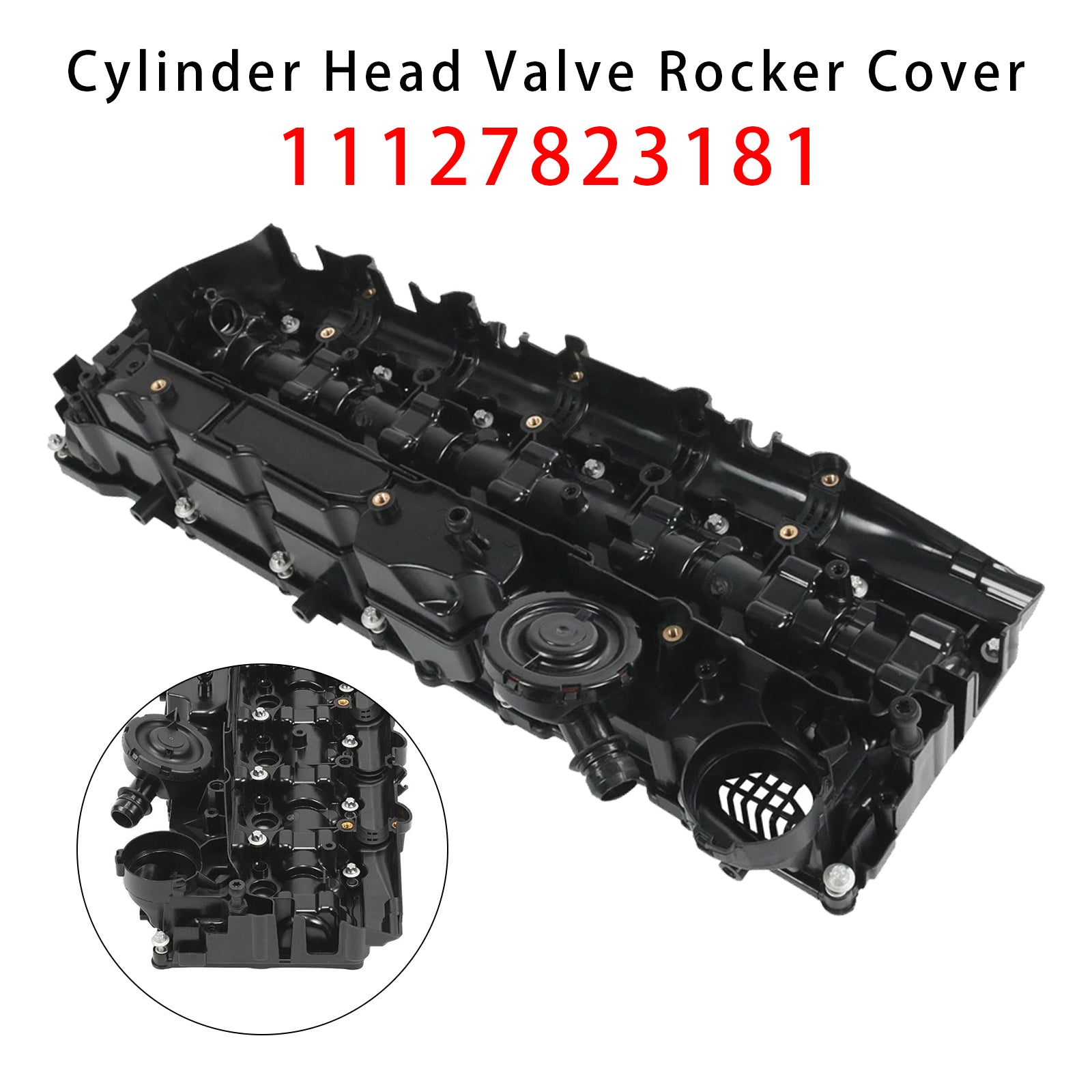 11128515745 Coperchio bilanciere testata per BMW E91 325d 330d xDrive