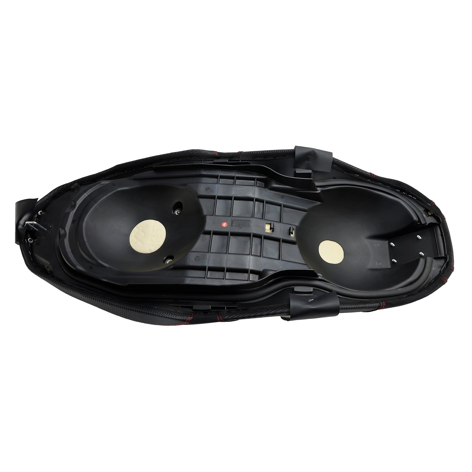 Asiento de pasajero completo para pasajeros para Yamaha X-Max 300 2023-2024, rojo