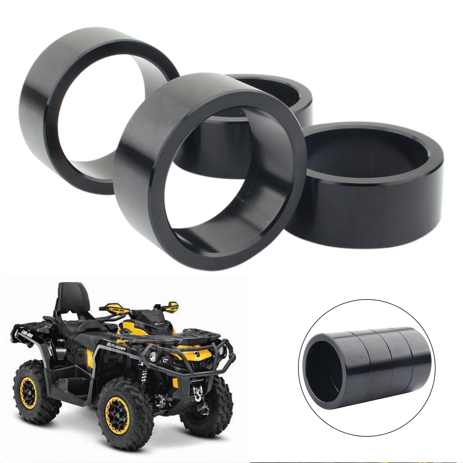 Kit d'entretoises de levage pour Can-Am Outlander Max 1000/1000R/400/500/570/650/800/850
