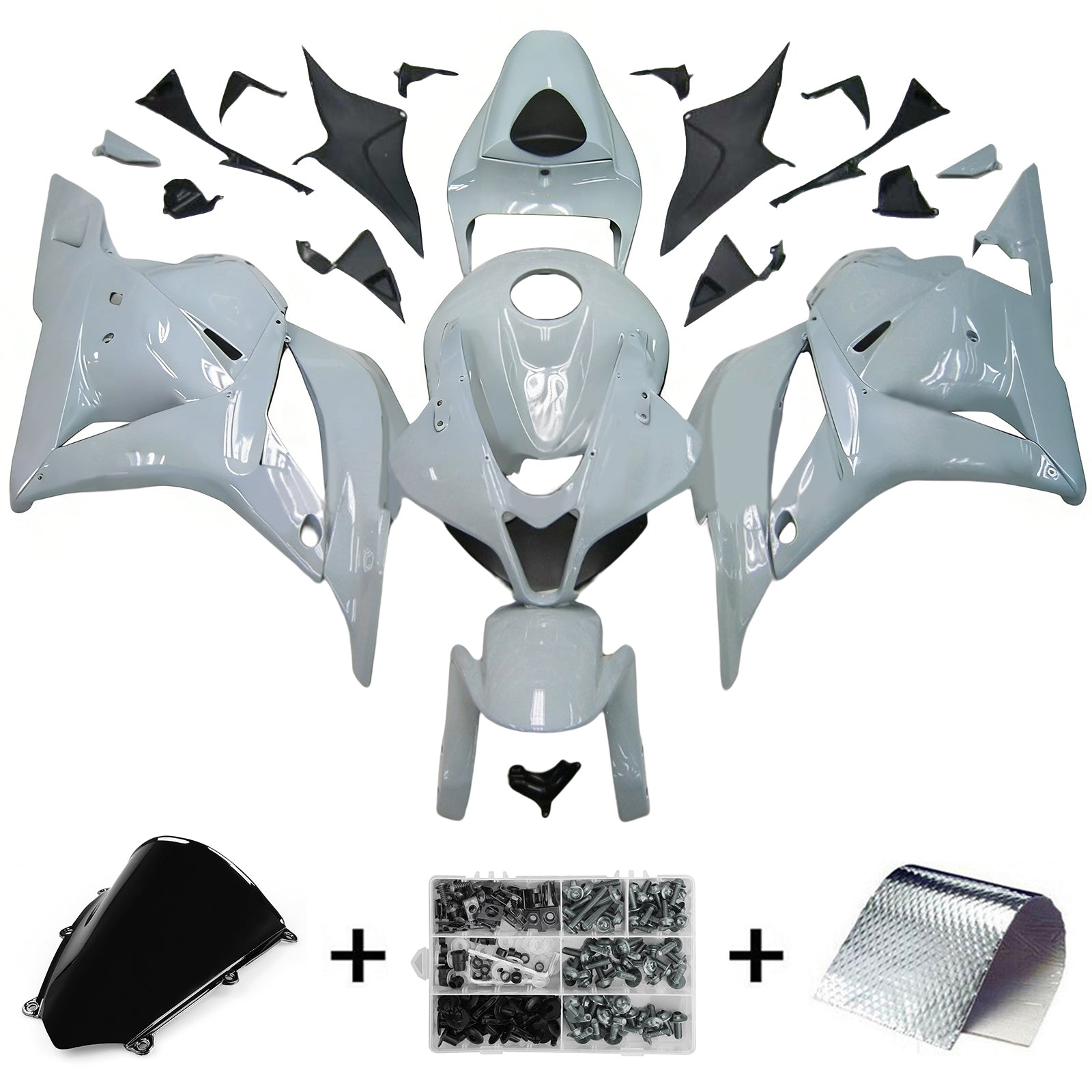 Kit de carénage à injection en plastique ABS pour Honda CBR600RR 2009-2012 F5