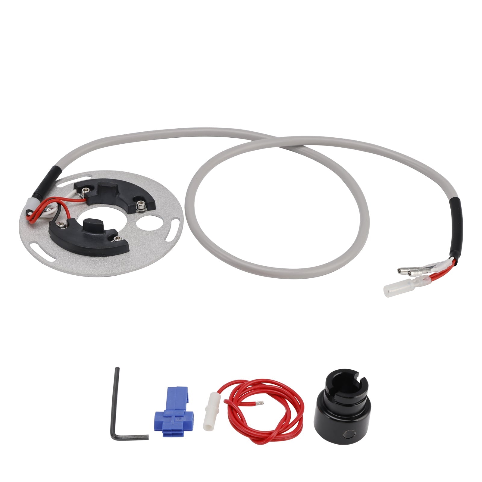 Bord van&Vierpuntsontsteking voor Honda CB350F1 1974, onderdeelnummer 30200-333-004