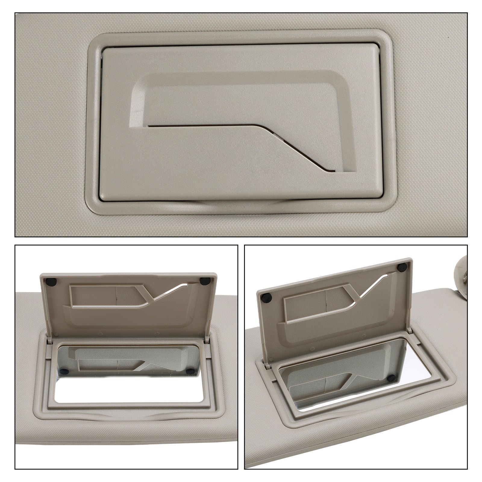 Osłona przeciwsłoneczna pasażera prawa do Chevroleta Sonic Spark 2012-2020 42747787 Szara