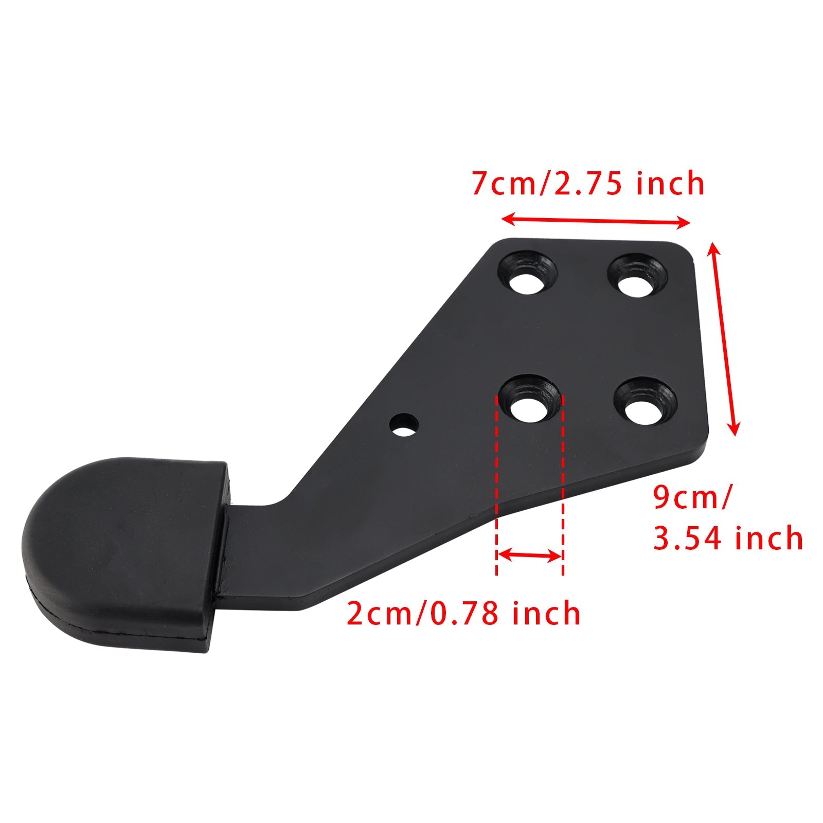 Linker en rechter polyethyleen motorkapgeleider HLK2733L HLK2733R voor geselecteerde internationale vrachtwagens