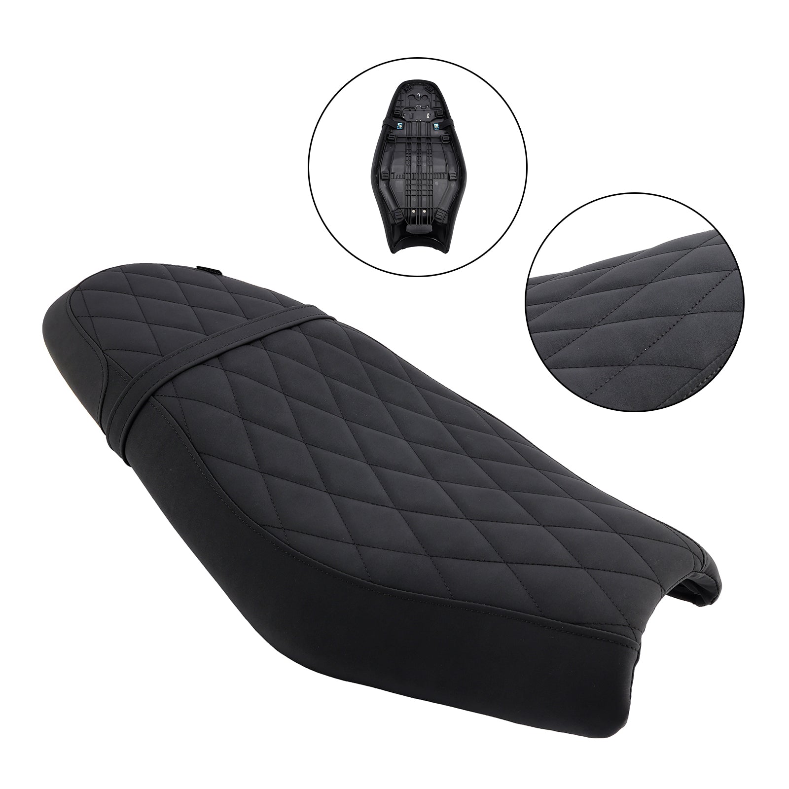 Voor- en achterste passagierspilootzadel voor triomfsnelheid 400 Scrambler 400X 2024-2025