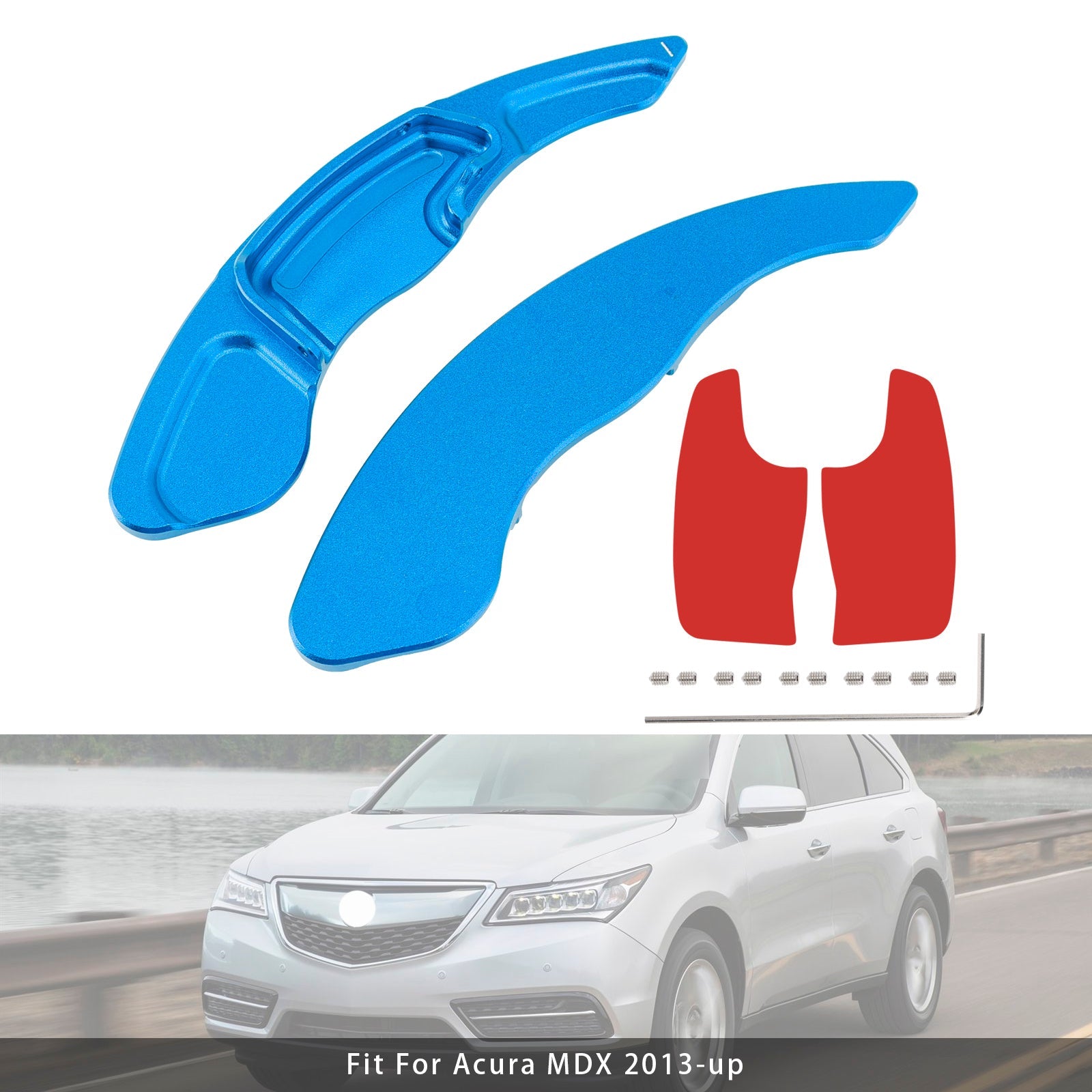 EXTENSIÓN DEL CAMBIO DE VELOCIDAD PALETS VOLING VOLING PARA ACURA MDX RDX TLX en aluminio