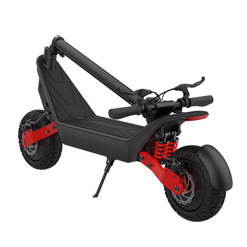 Vélo Électrique Tout-Terrain 11 Pouces – 2400 W, Batterie 48 V 18,2 Ah, 40 km/h, Triple Amortissement, IPX4