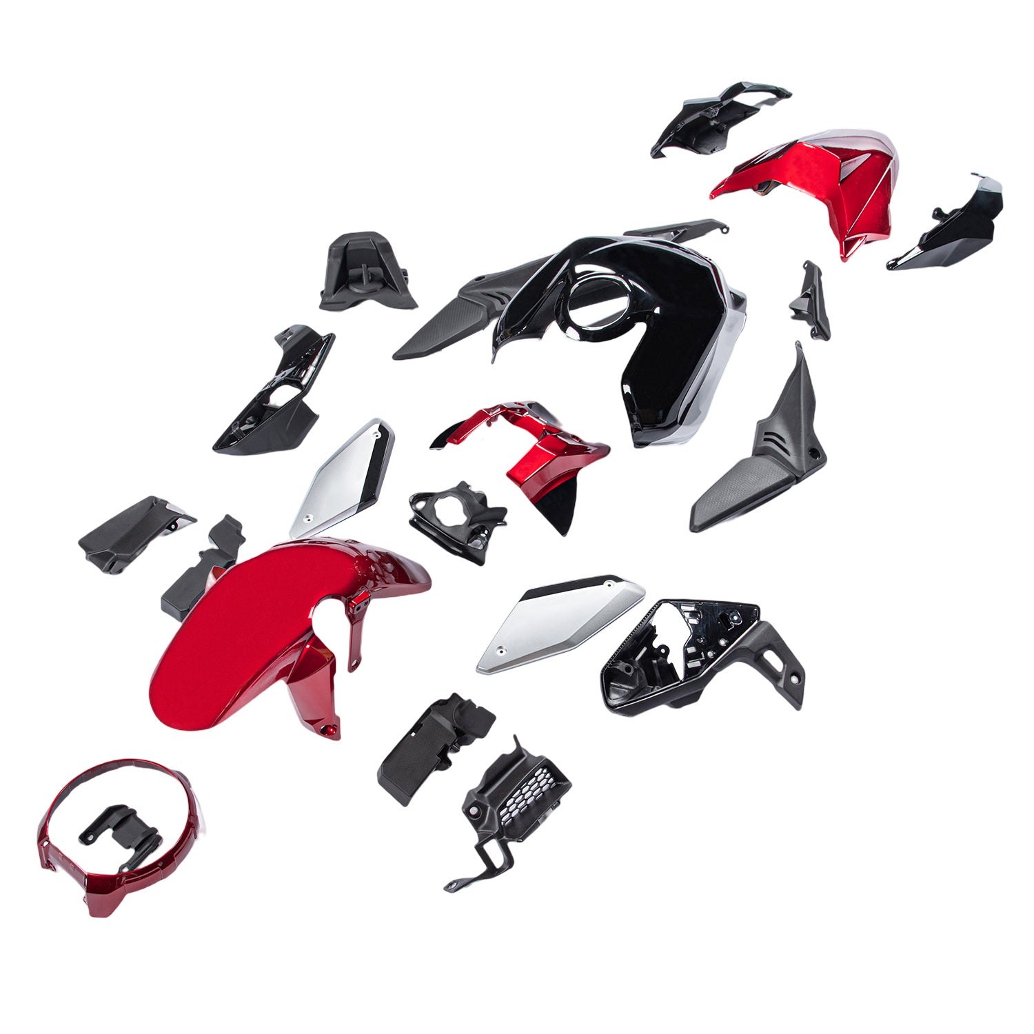 Carénage de moulage par injection en plastique ABS adapté pour Honda CB 650 R CB650R 2021-2023 08#
