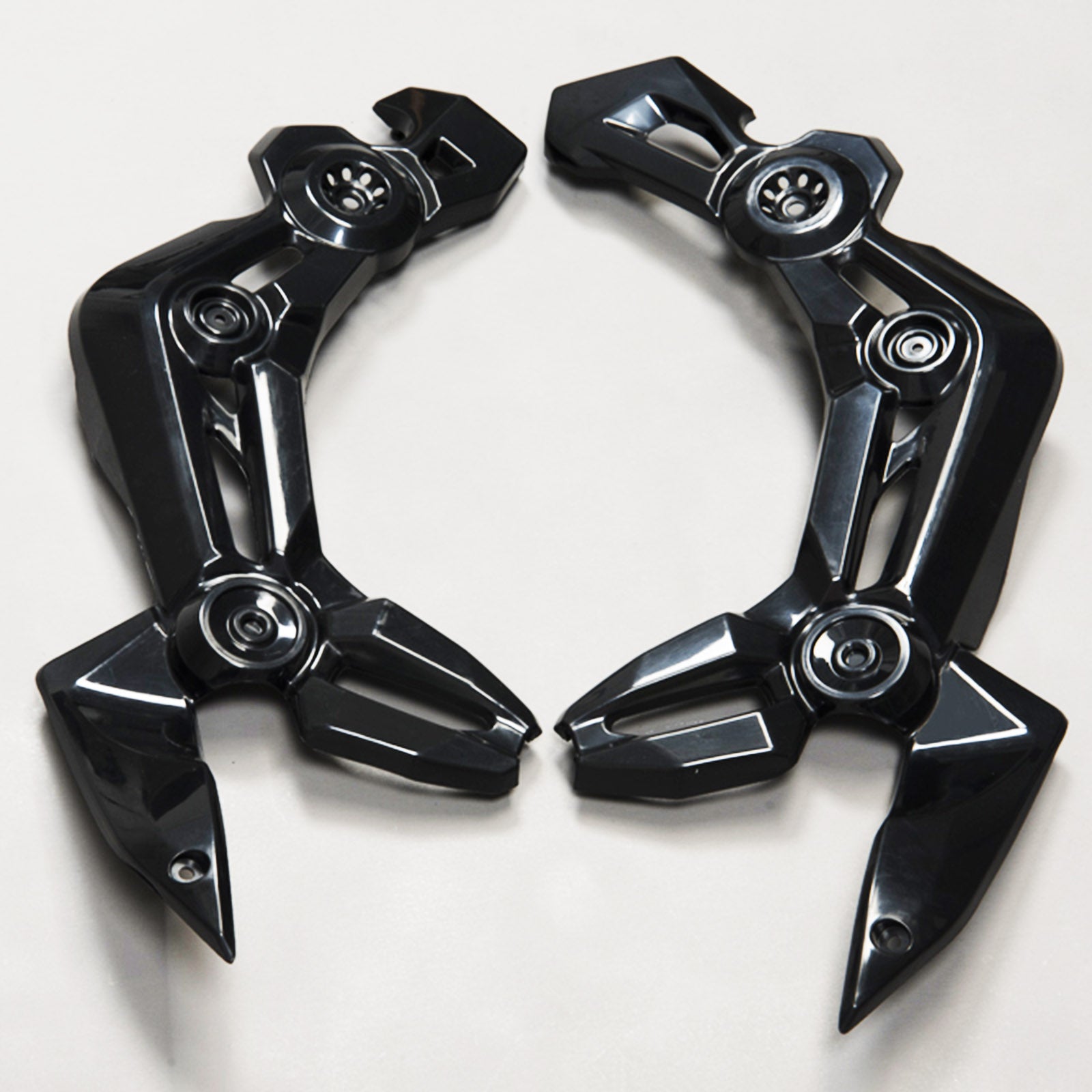 Amotopart Adatto per Kawasaki Z900 2017-2019 Carrozzeria Carenatura ABS Stampaggio ad Iniezione Non Verniciare Generico