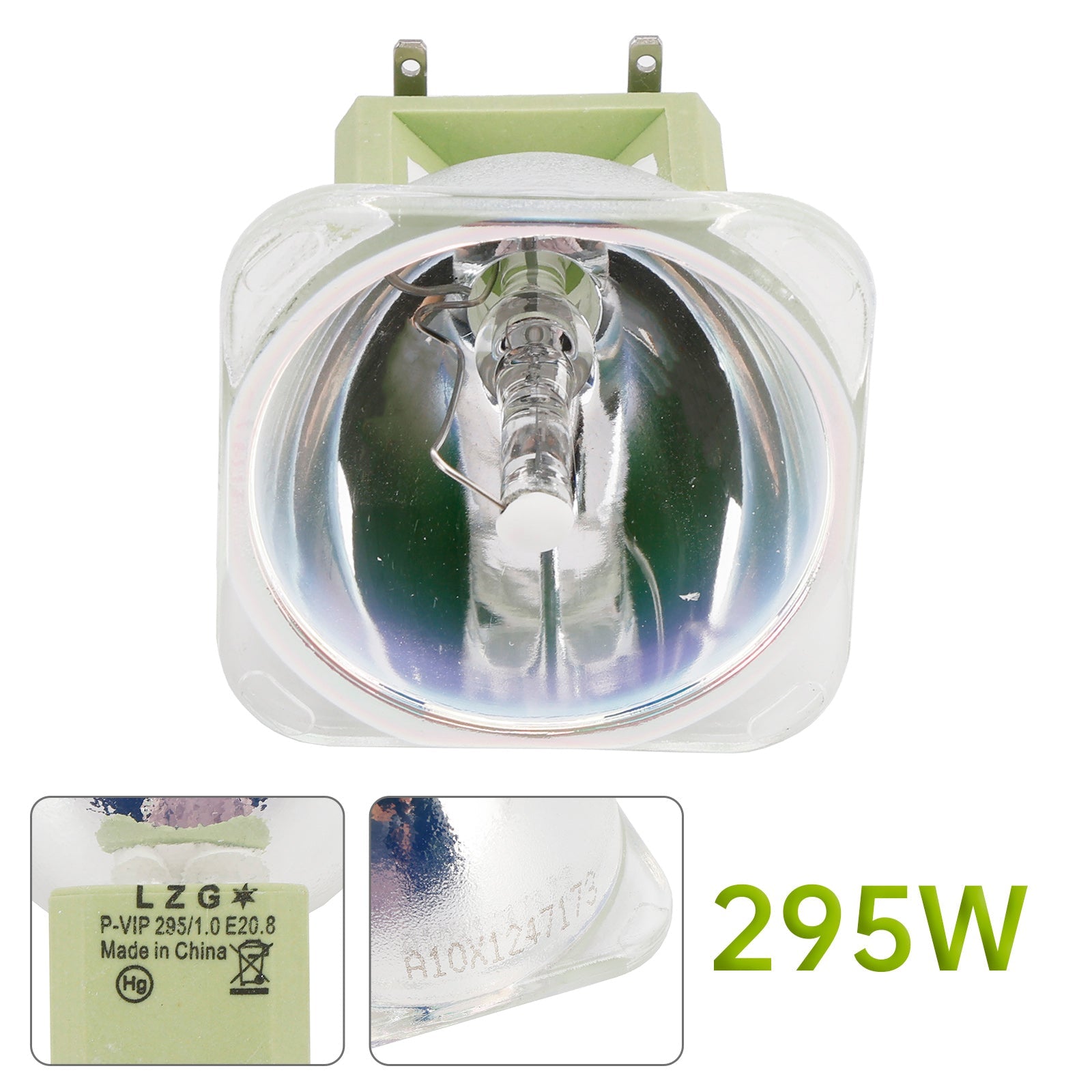 Ampoule Sharpy Beam 295 W MSD 14R pour éclairage de scène à tête mobile, carré