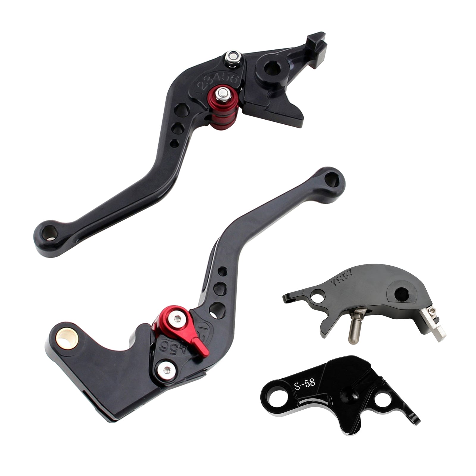 Leva corta freno e frizione per Yamaha YZF R7 MT-10/SP FZ-10/SP 2022-23