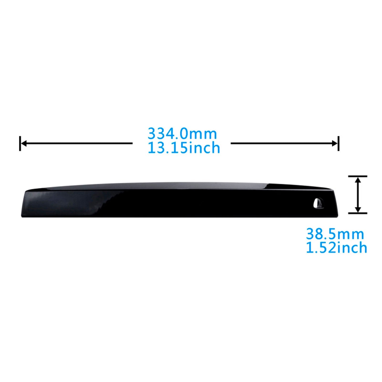 Trzeci Zatrzymaj się z tyłu do czarnego obiektywu dla Renault Megane Mk II Estate 2003-2008 8200175538