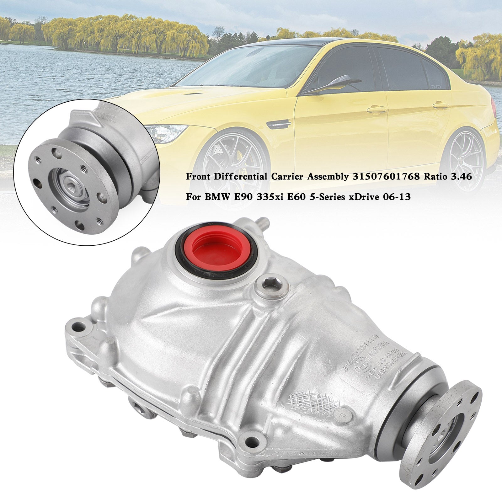 Tasauspyörästö BMW:lle: Yhteensopiva Series 3 E90 335xi, Series 5 E60 - OE-numero 31507601768