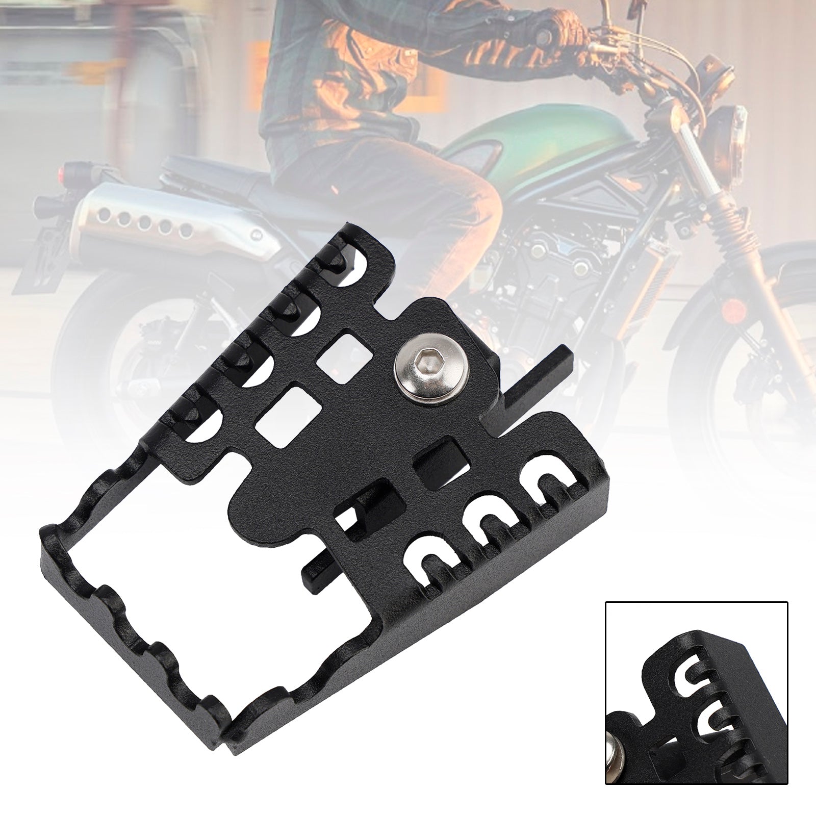 Extension de pédale de frein CNC noire pour Honda CL CMX 300 500 2023