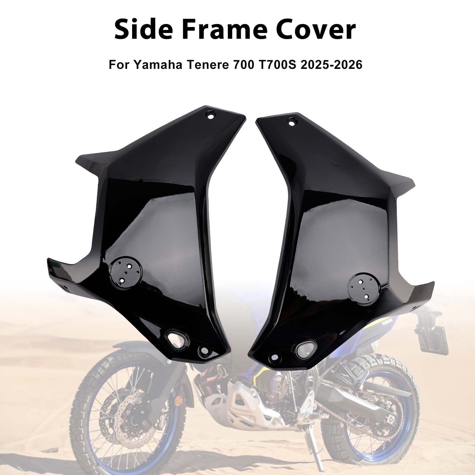 2025-2026 Pour Yamaha Tenere 700 T700S Carénages de panneau de cadre latéral