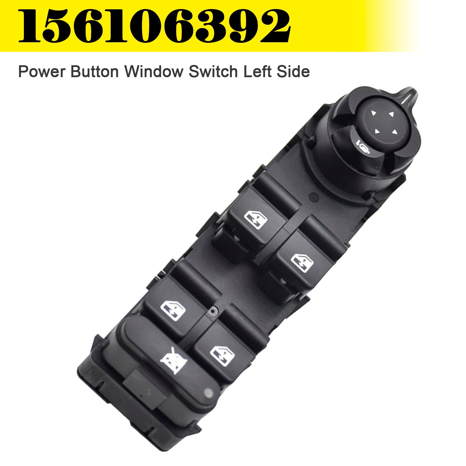 Interruptor de ventana del lado izquierdo para Alfa Romeo Giulietta 2010-2019 (156106392)