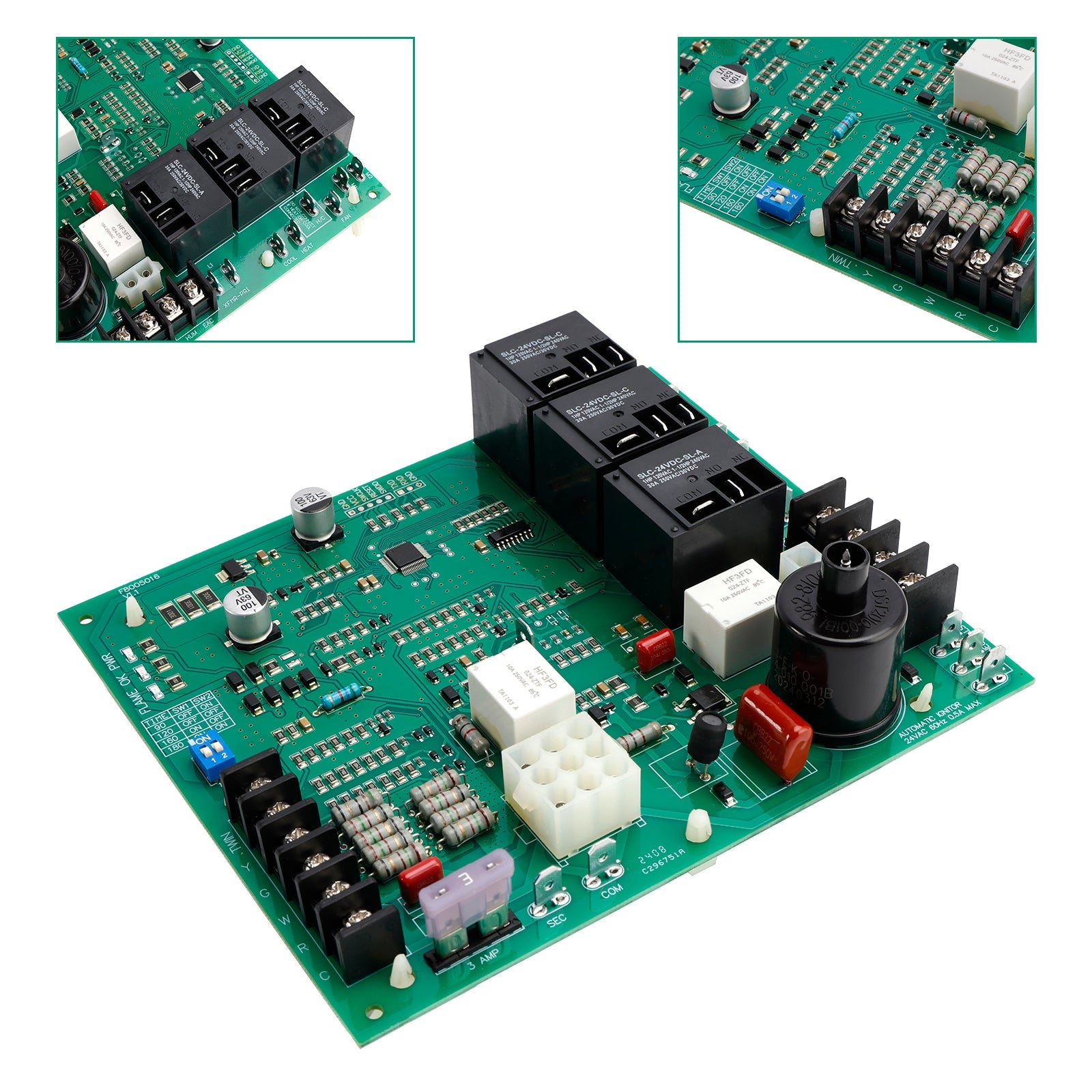 Carte de commande d'allumage par étincelle directe (DSI) Rheem 62-24140-04 pour ICM ICM292