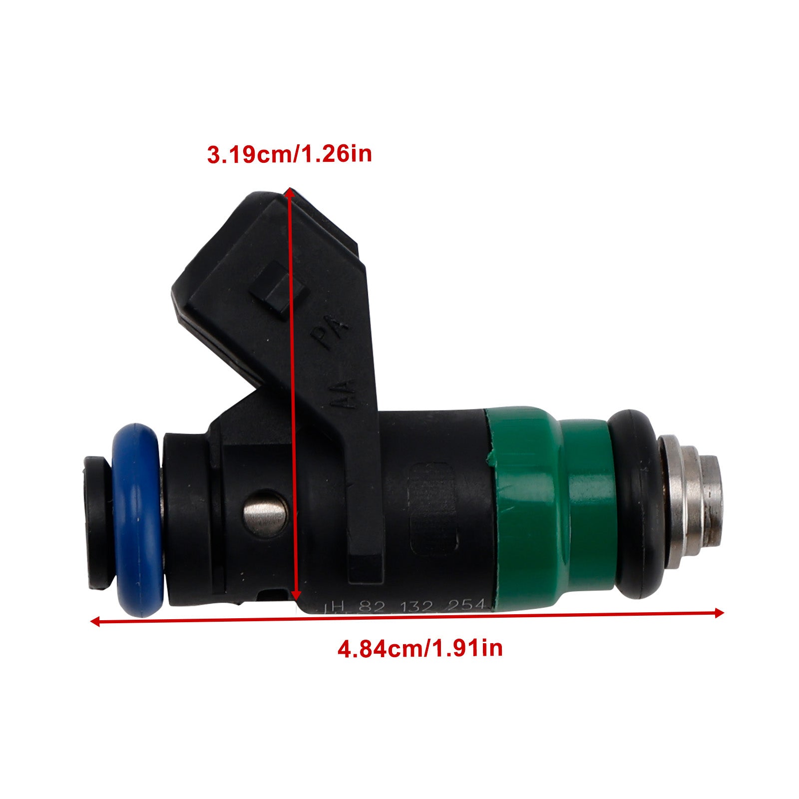 1x Injektor goriva za Dacia Renault Clio II 1.4 16V 1.6 16V H82132254
