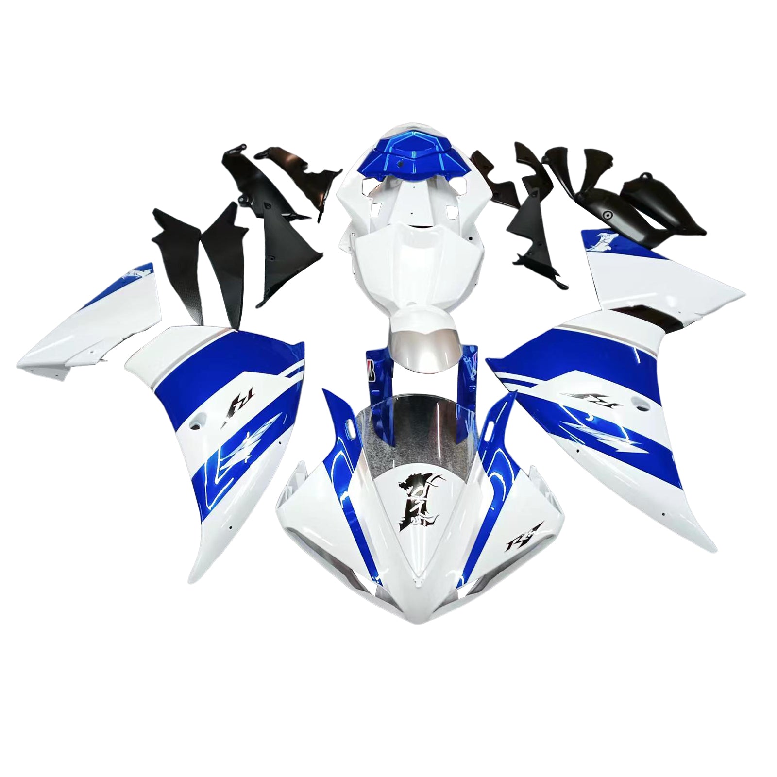 ABS Plastic Kairing Kit voor Yamaha YZF 1000 R1 2009-2011