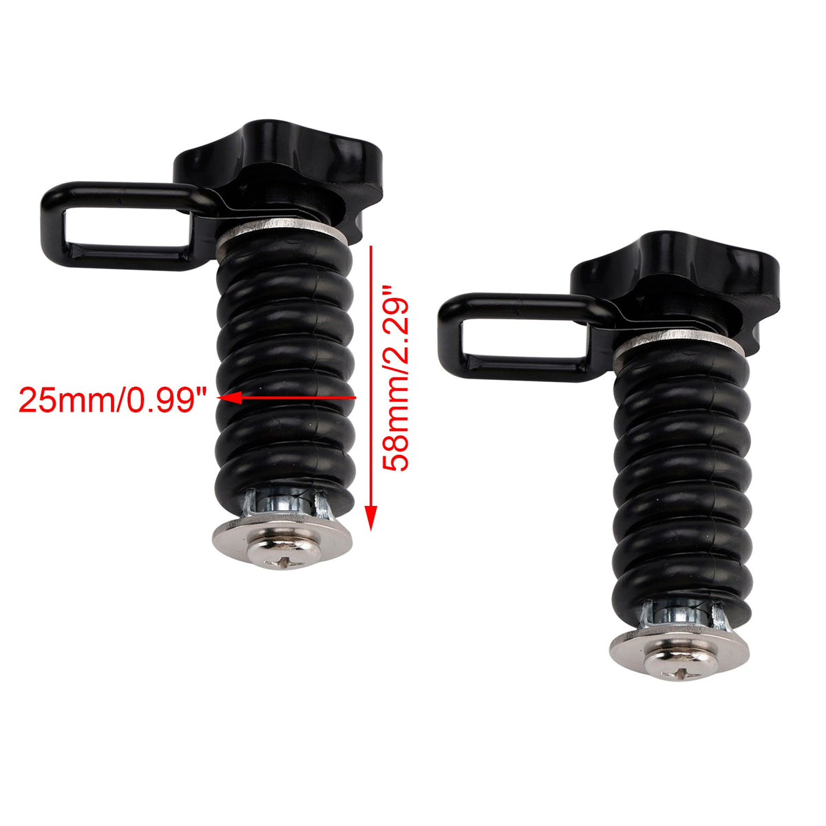 8 puntos de anclaje Lock flexibles & Kit de montaje para Polaris RZR Sportsman 13-25