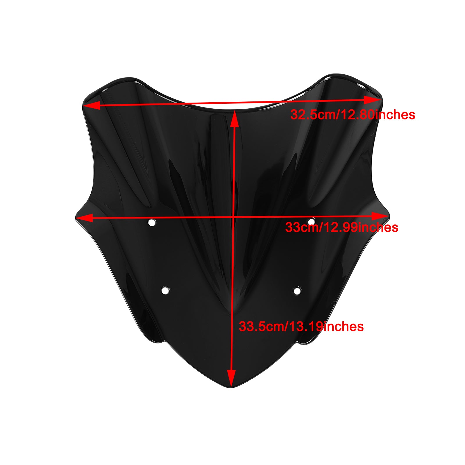 Moto Pare-Brise Saute-Vent pour Yamaha MT-09 2017-2020