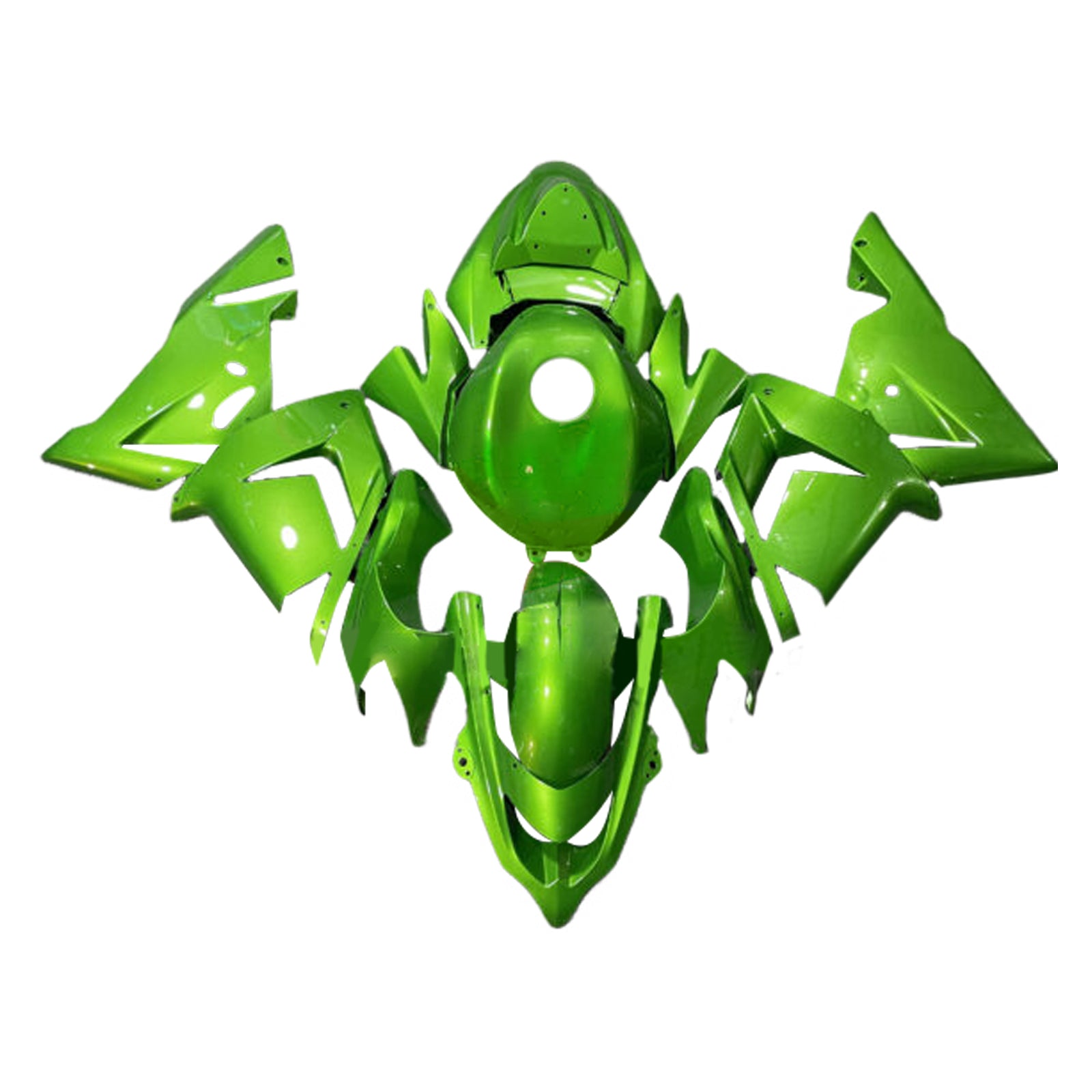 Kit carenatura iniezione, carrozzeria in plastica ABS per Kawasaki ZX10R 2004-2005